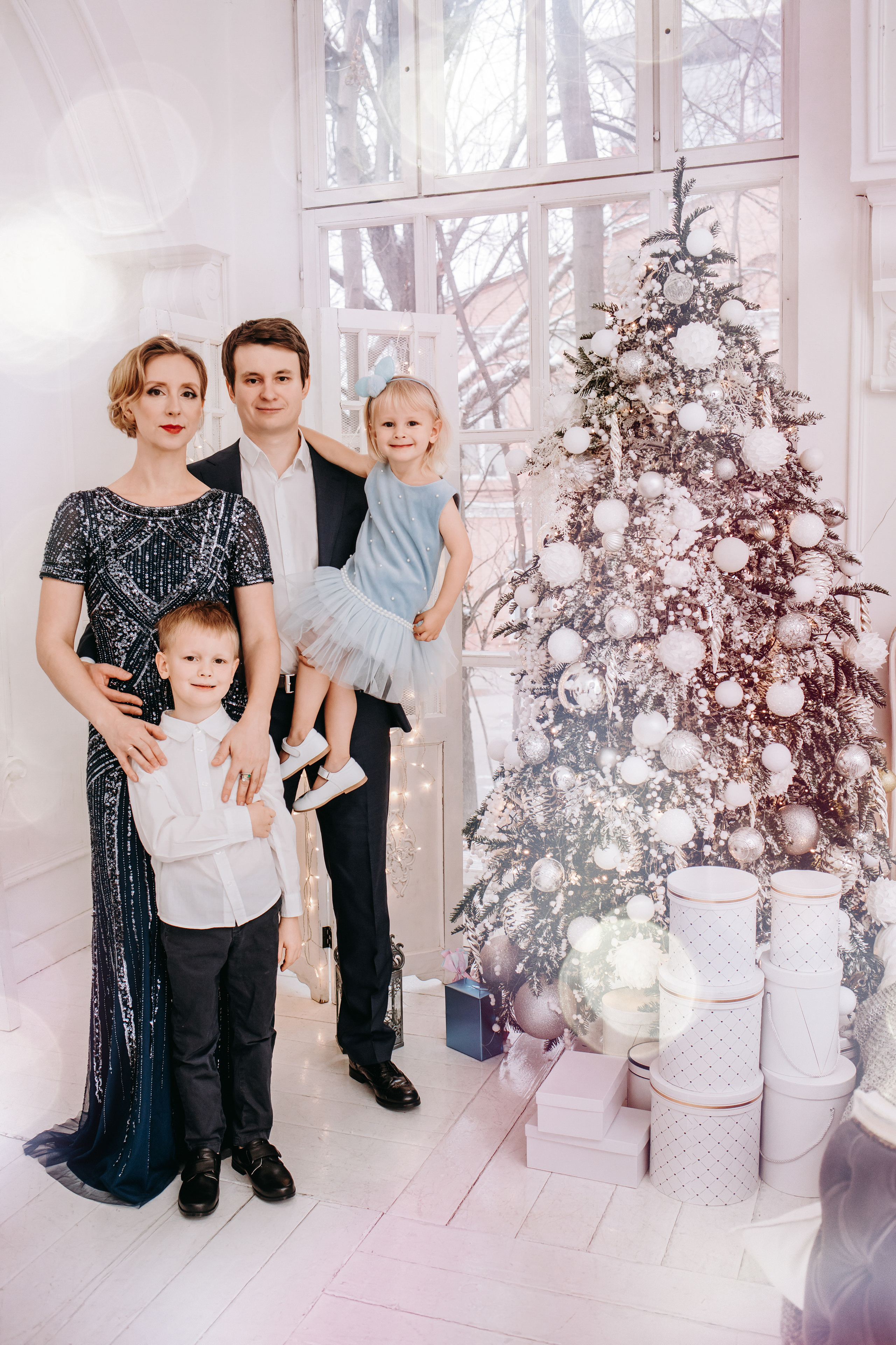 Новогодняя фотосъемка. Свадебный и семейный фотограф в Москве Евгения Лисина