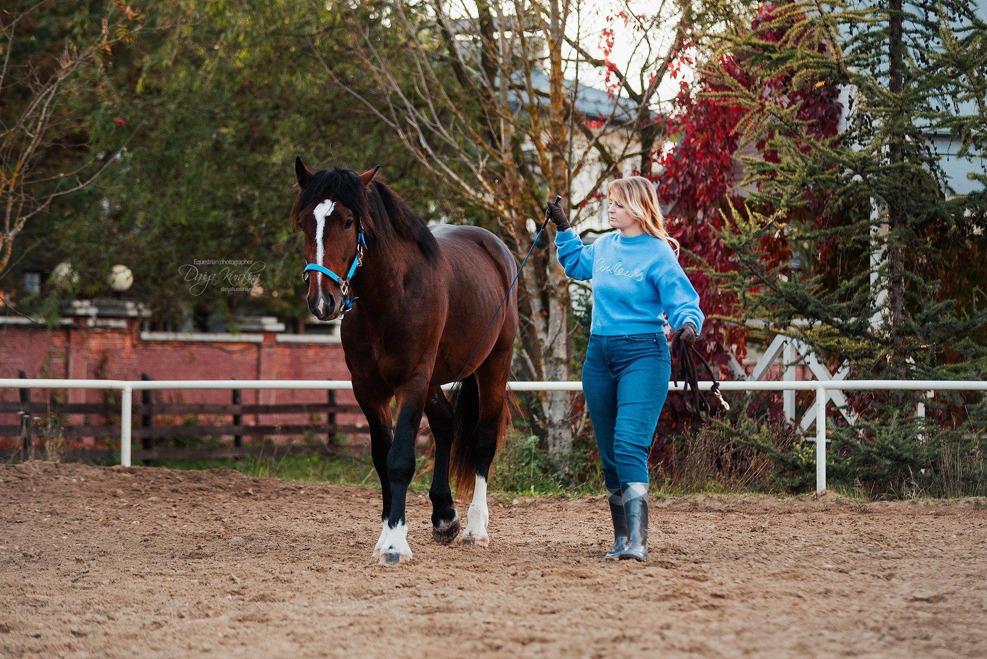 Анастасия, Татьяна и Волконский. Конный фотограф Куракина Дарья • Фотосессии с лошадьми