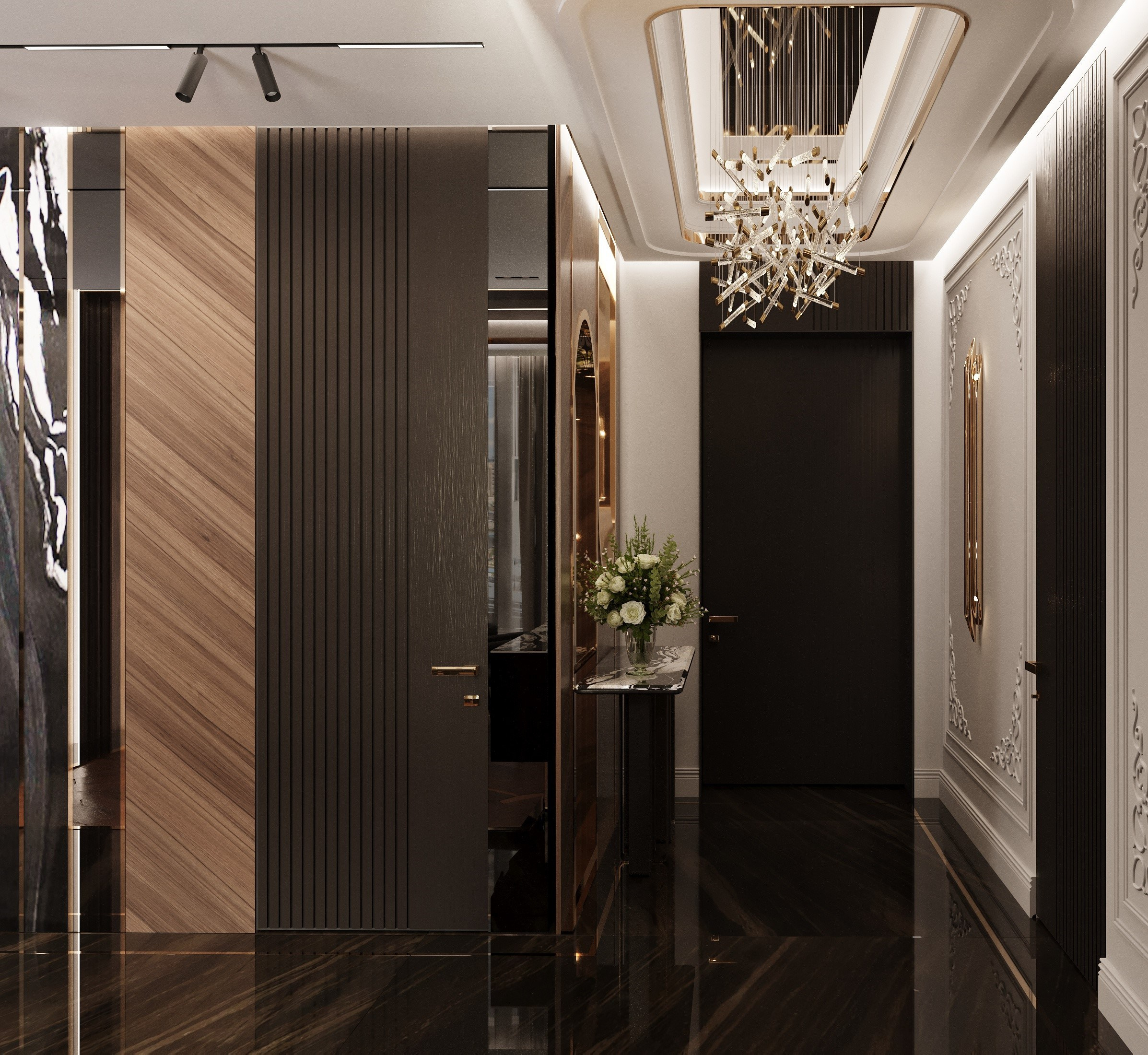 ЖК «ХЕДЛАЙНЕР» г. Москва. Modern Muf студия дизайна интерьера