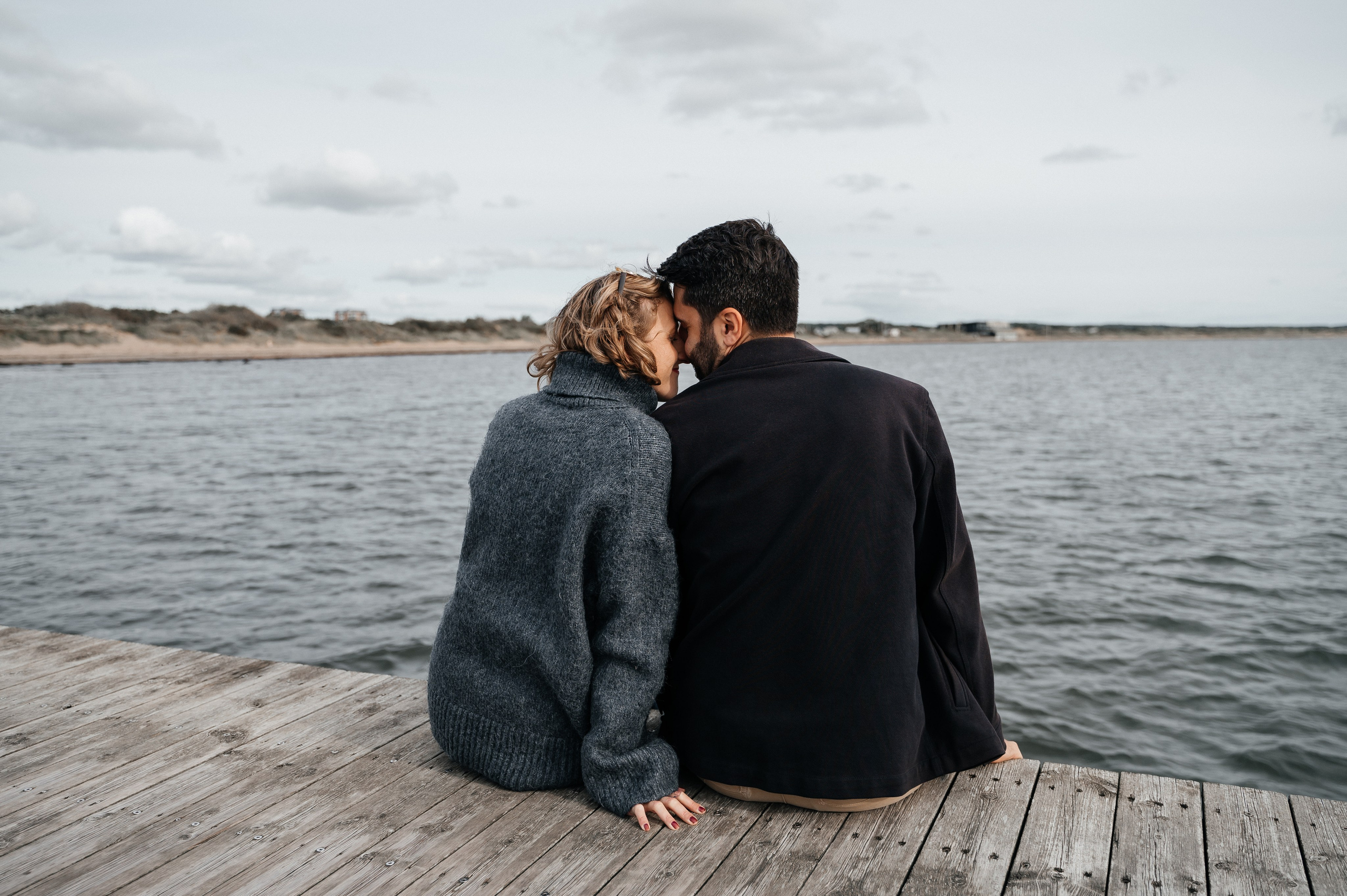 Parfotografering på Skrea strand | Fotograf i Falkenberg. Bröllops- och familjefotograf i Halmstad | Valentina