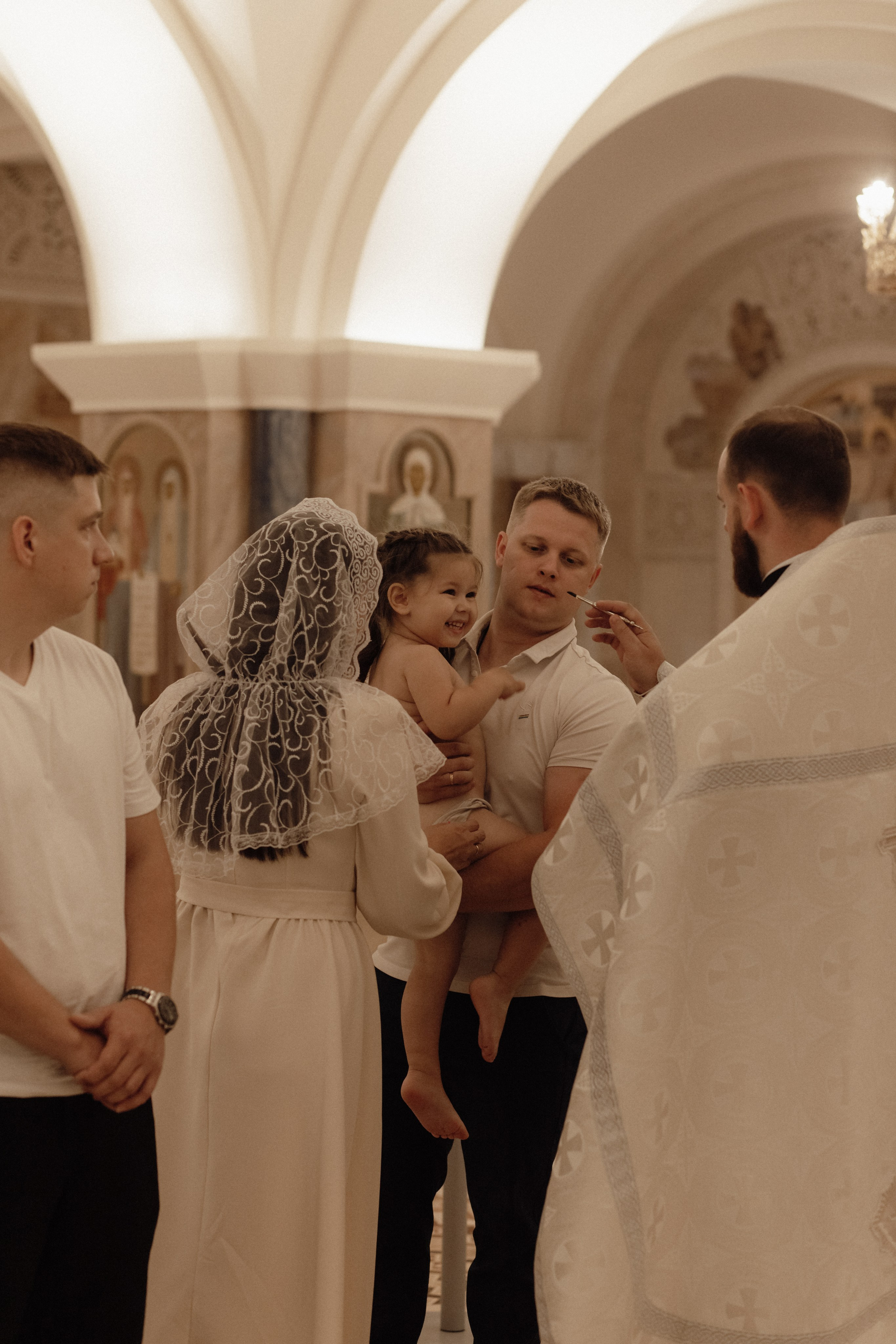 Крещение Киры. Семейный и свадебный фотограф в Челябинске Мария Леонтьева