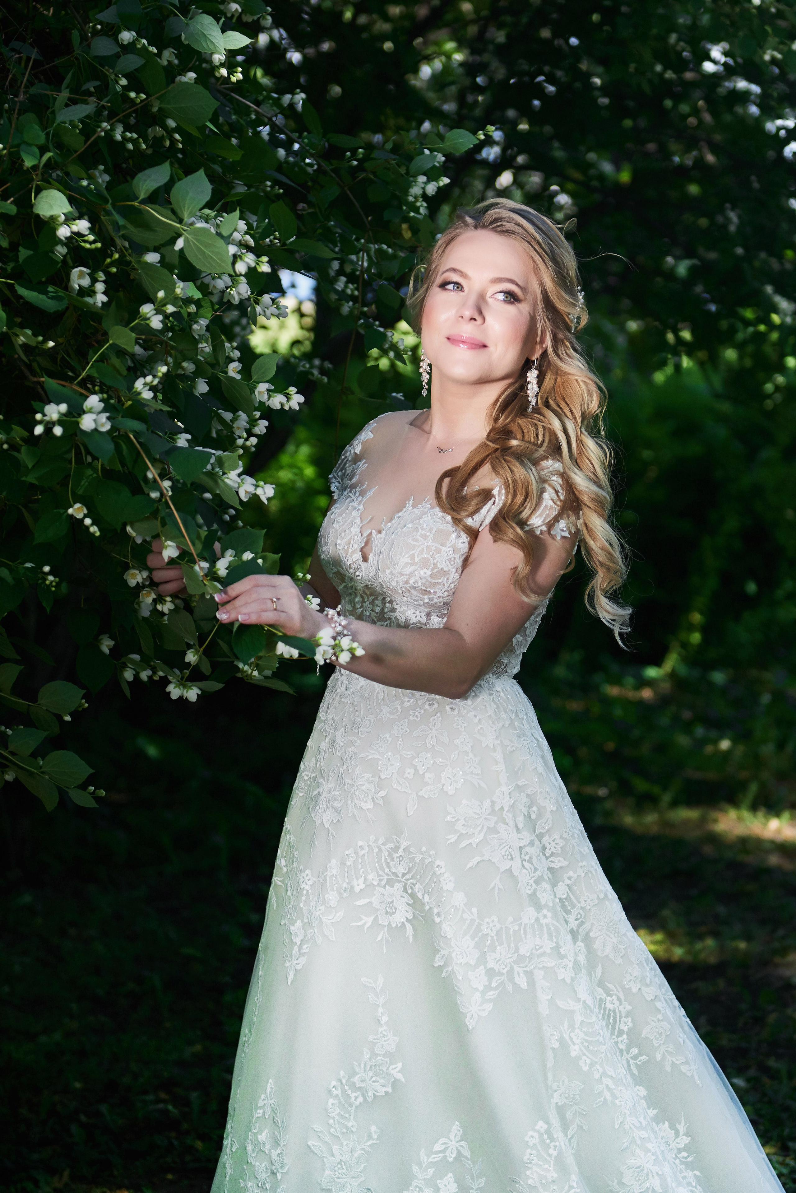 Юлия и Антон (Первый Дворец Бракосочетания, прогулка на Елагином острове). Портретный, семейный и свадебный фотограф в Санкт-Петербурге и в Пушкине Ширяев Денис