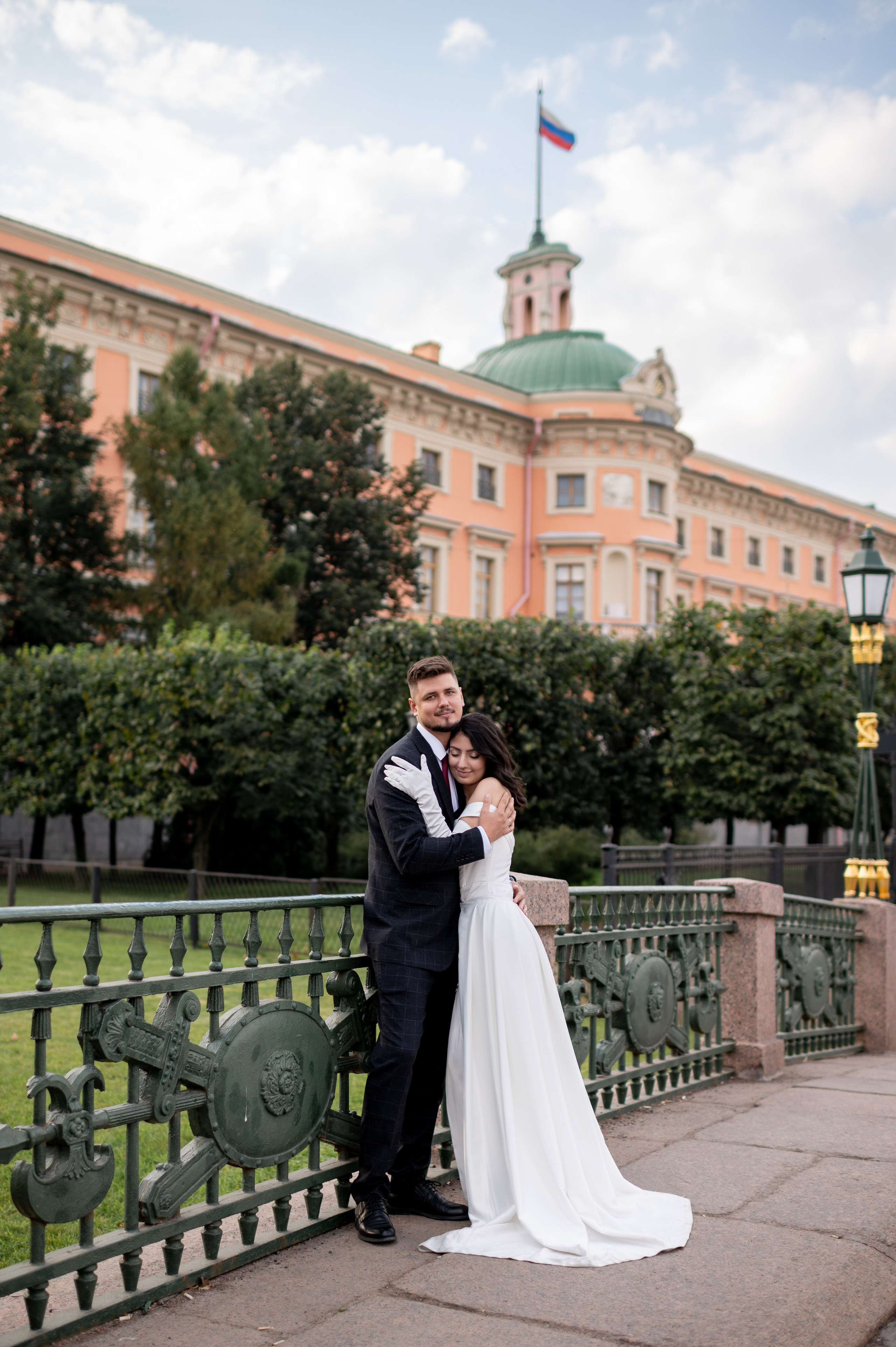 Камерная свадьба в Первом Дворце Бракосочетания №1 на Английской набережной Яны и Евгения. Портретный, семейный и свадебный фотограф в Санкт-Петербурге и в Пушкине Ширяев Денис