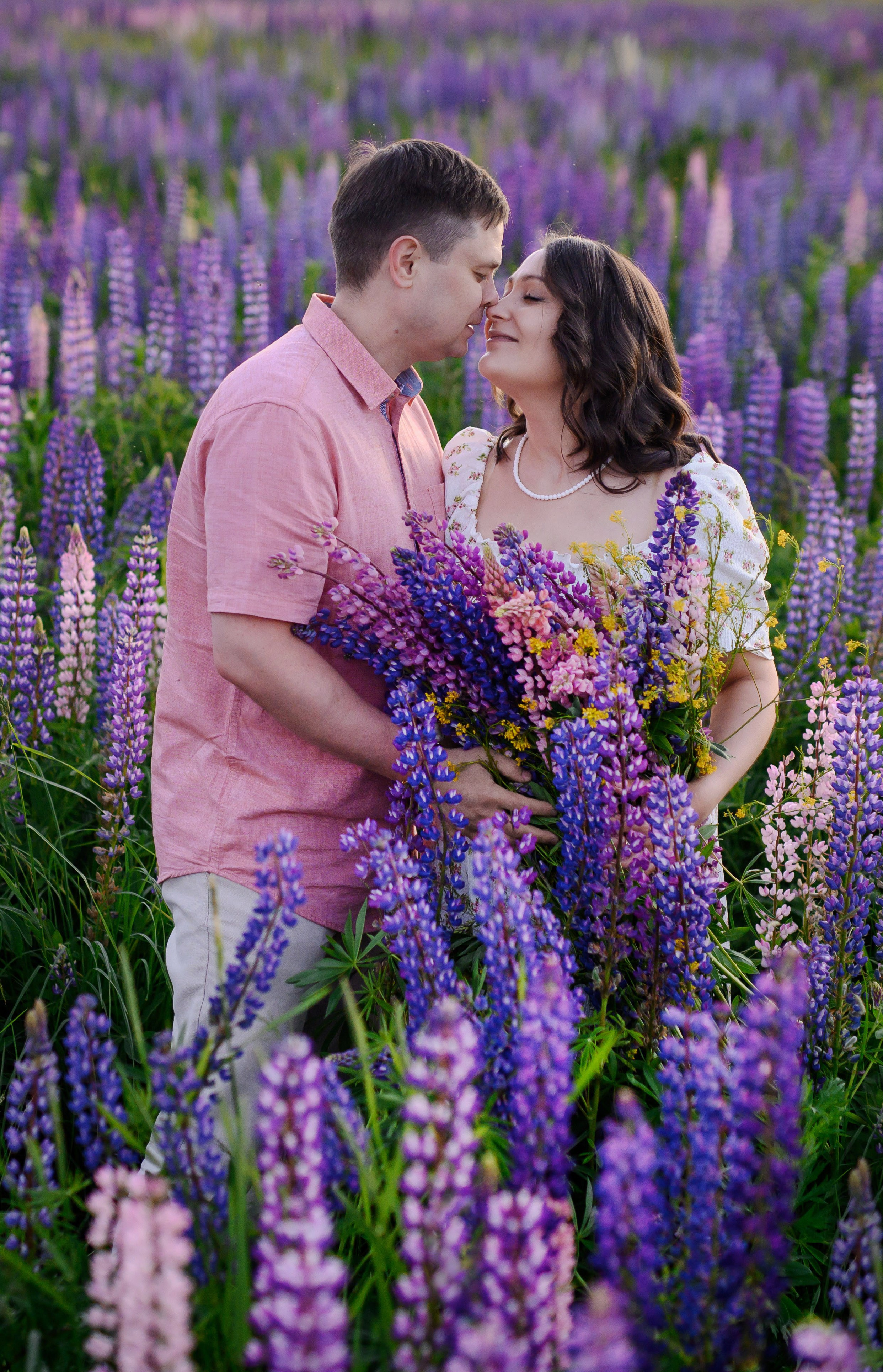 Люпиновое счастье. Портретный, семейный и свадебный фотограф в Санкт-Петербурге и в Пушкине Ширяев Денис