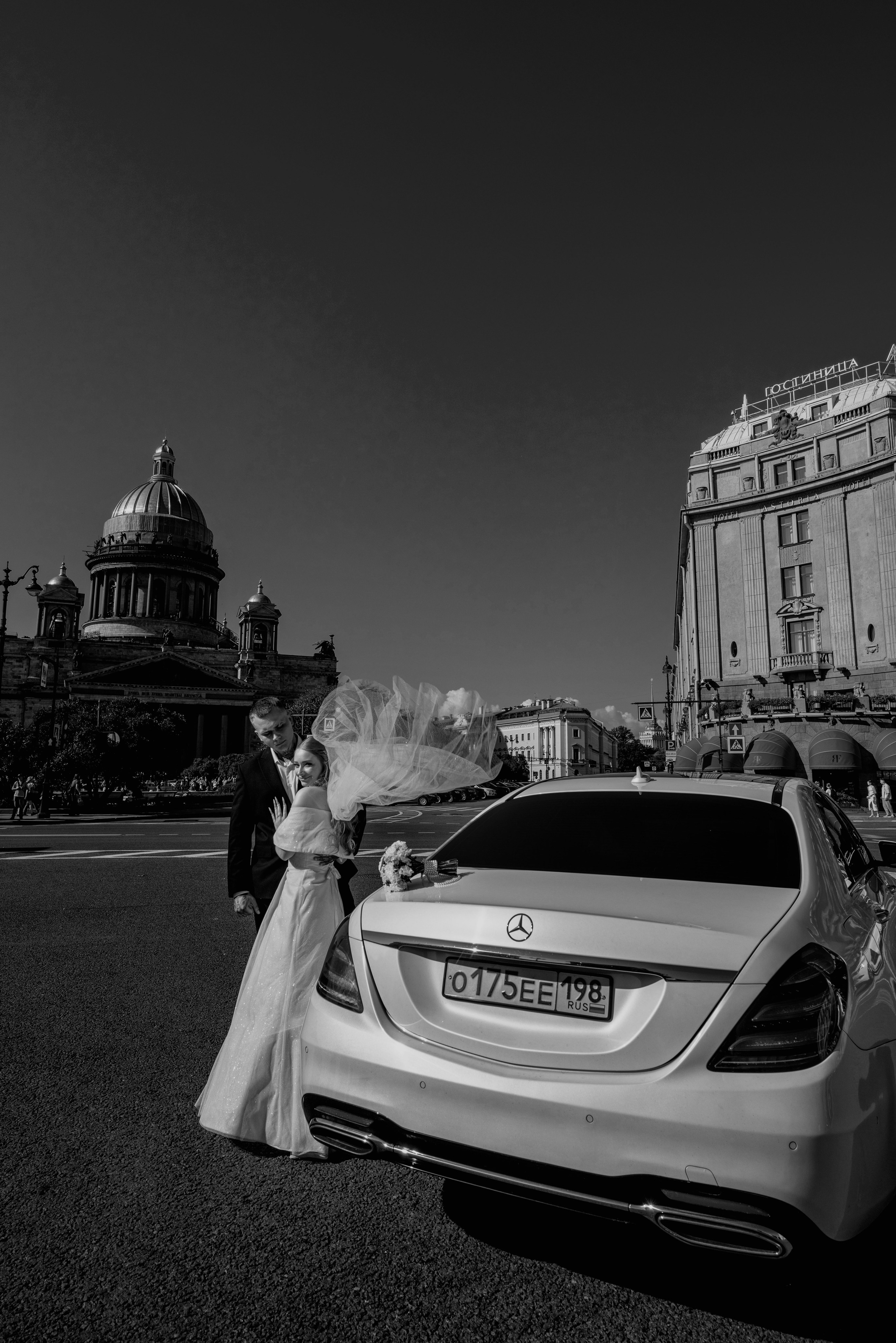 Виктория и Максим черно-белая серия. Портретный, семейный и свадебный фотограф в Санкт-Петербурге и в Москве Ширяев Денис