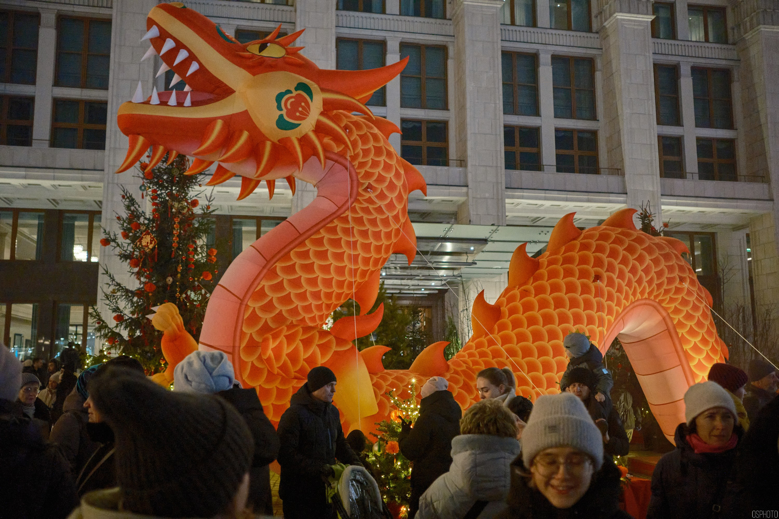 Китайский новый год | Манежная площадь. Фотографъ Сергѣевъ. Поймать мгновеніе
