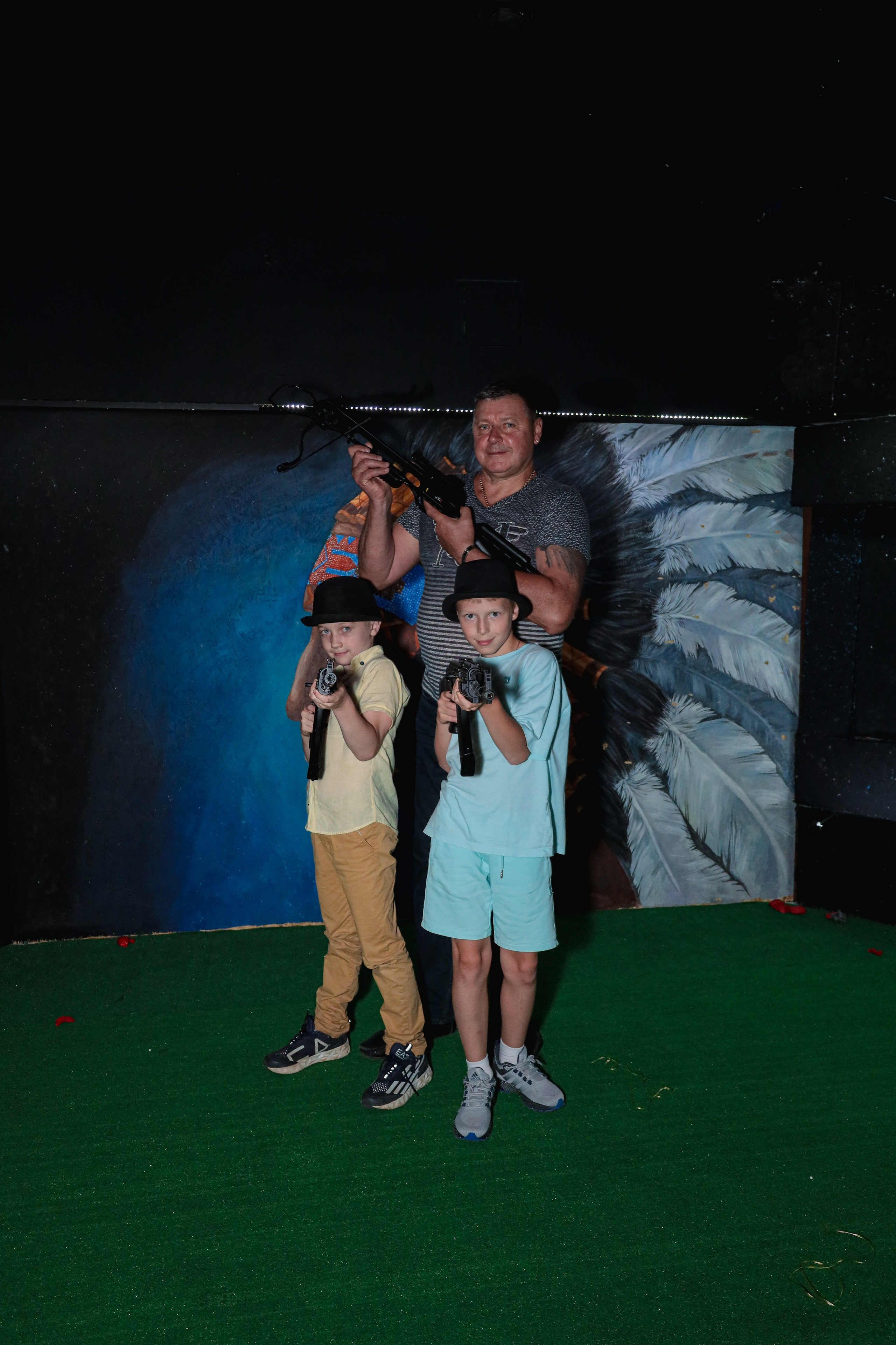 День рождение в стрелковом клубе. Фотограф Надршина Лилия