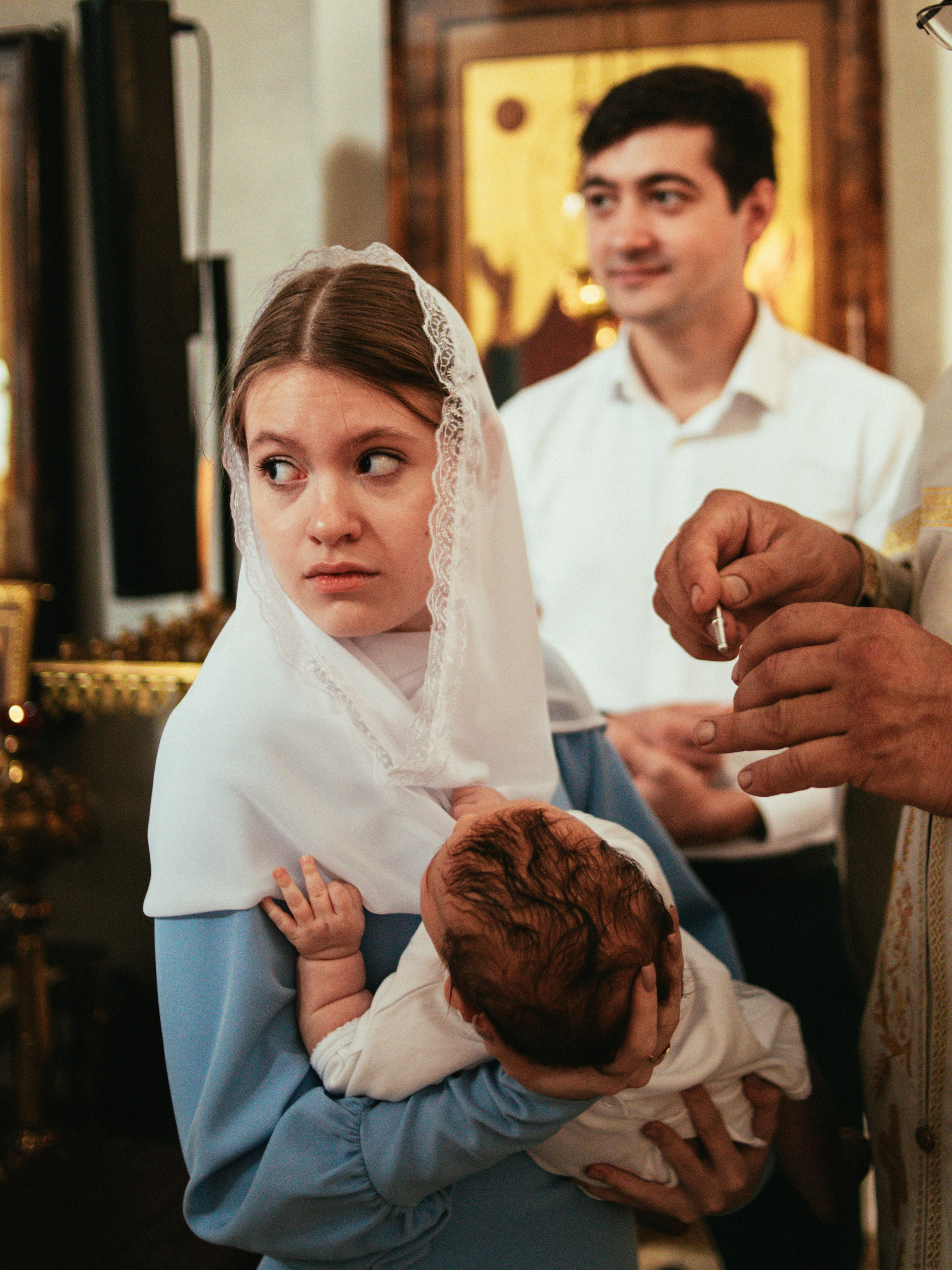 Таинство крещения. Портретный фотограф Алексин/Тула/Москва