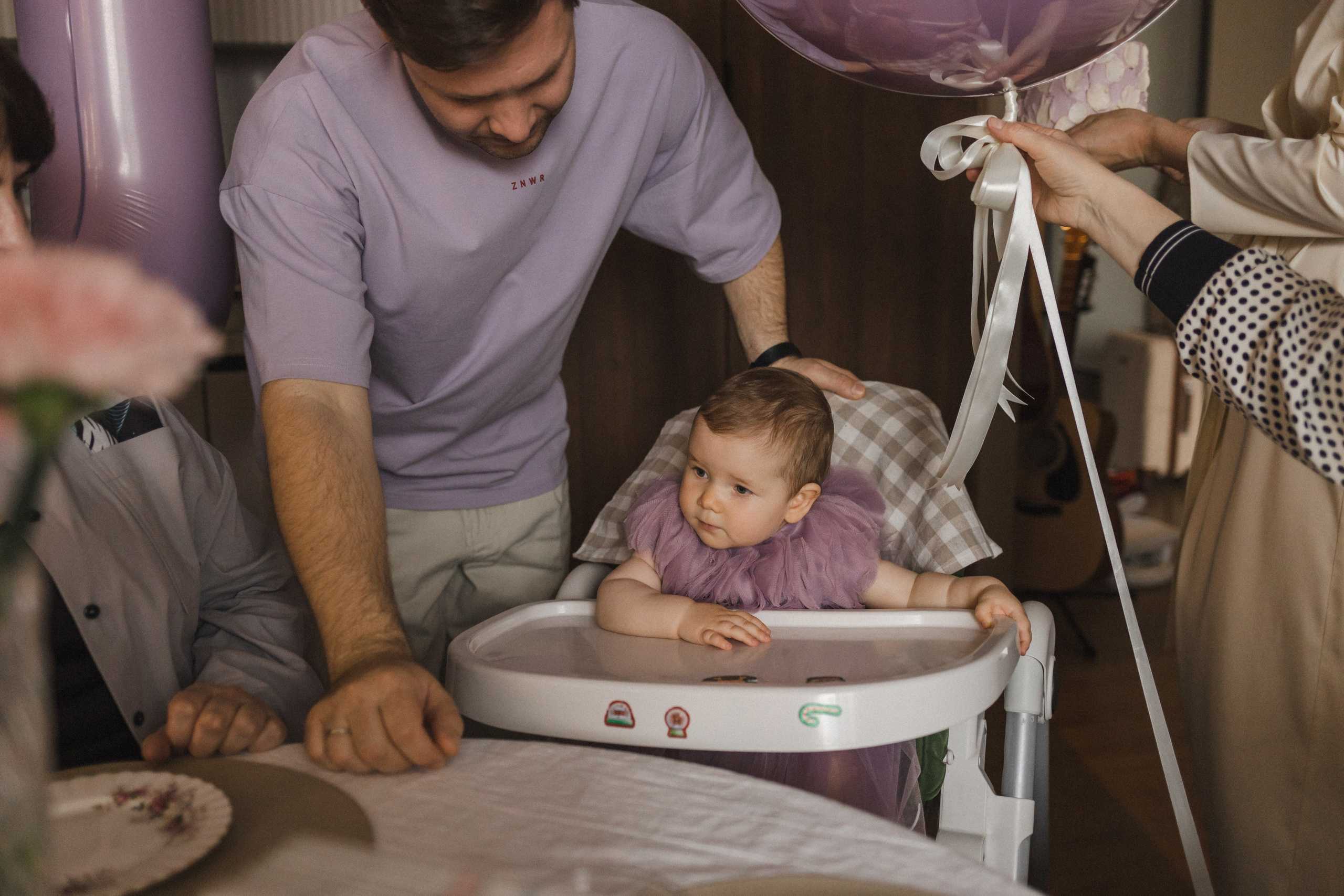 Аглае 1 годик. Семейный фотограф в Москве