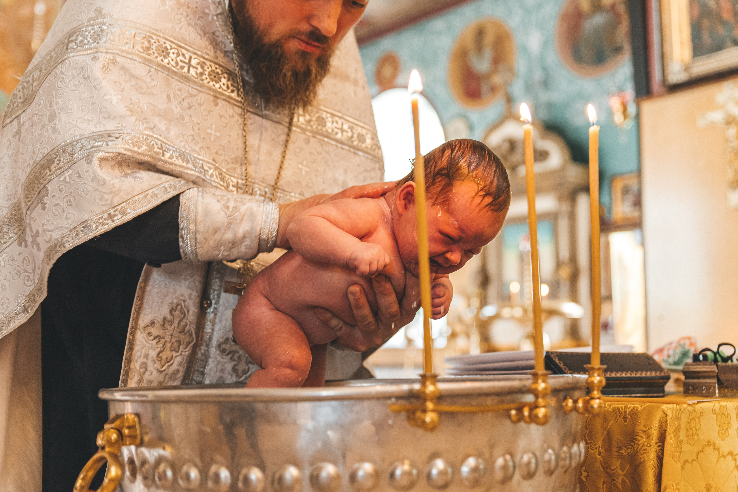 Крещение Василисы. Семейная фото и видеосъёмка. Брянск