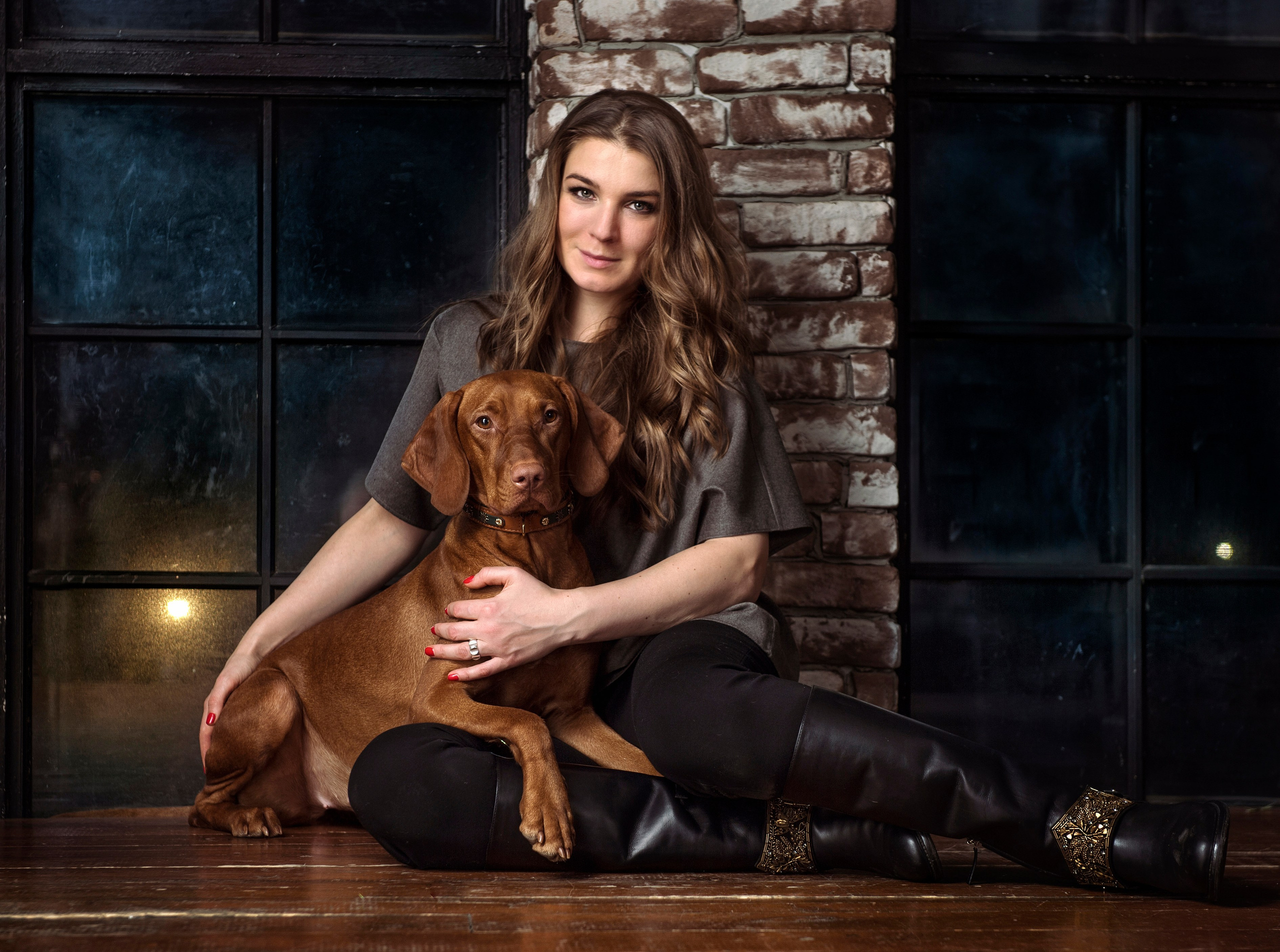 Фото с домашними питомцами. Портретная и свадебная фотосъемка. Москва и область