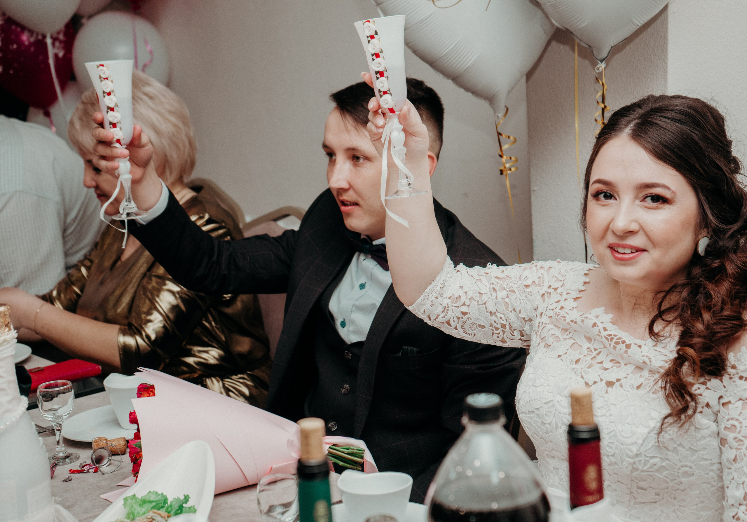 Фотографии с свадебного банкета Якова и Екатерины. Фотограф в Улан-Удэ. Свадебный фотограф в Улан-Удэ