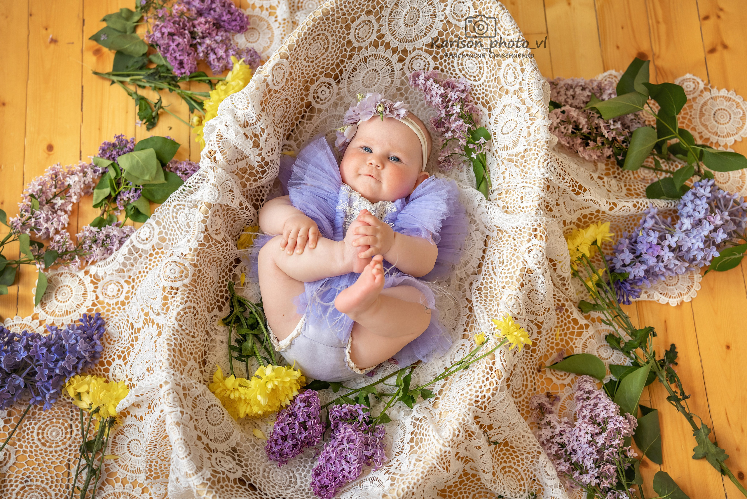 До года. Детский и семейный фотограф в Москве Анастасия Стегниенко