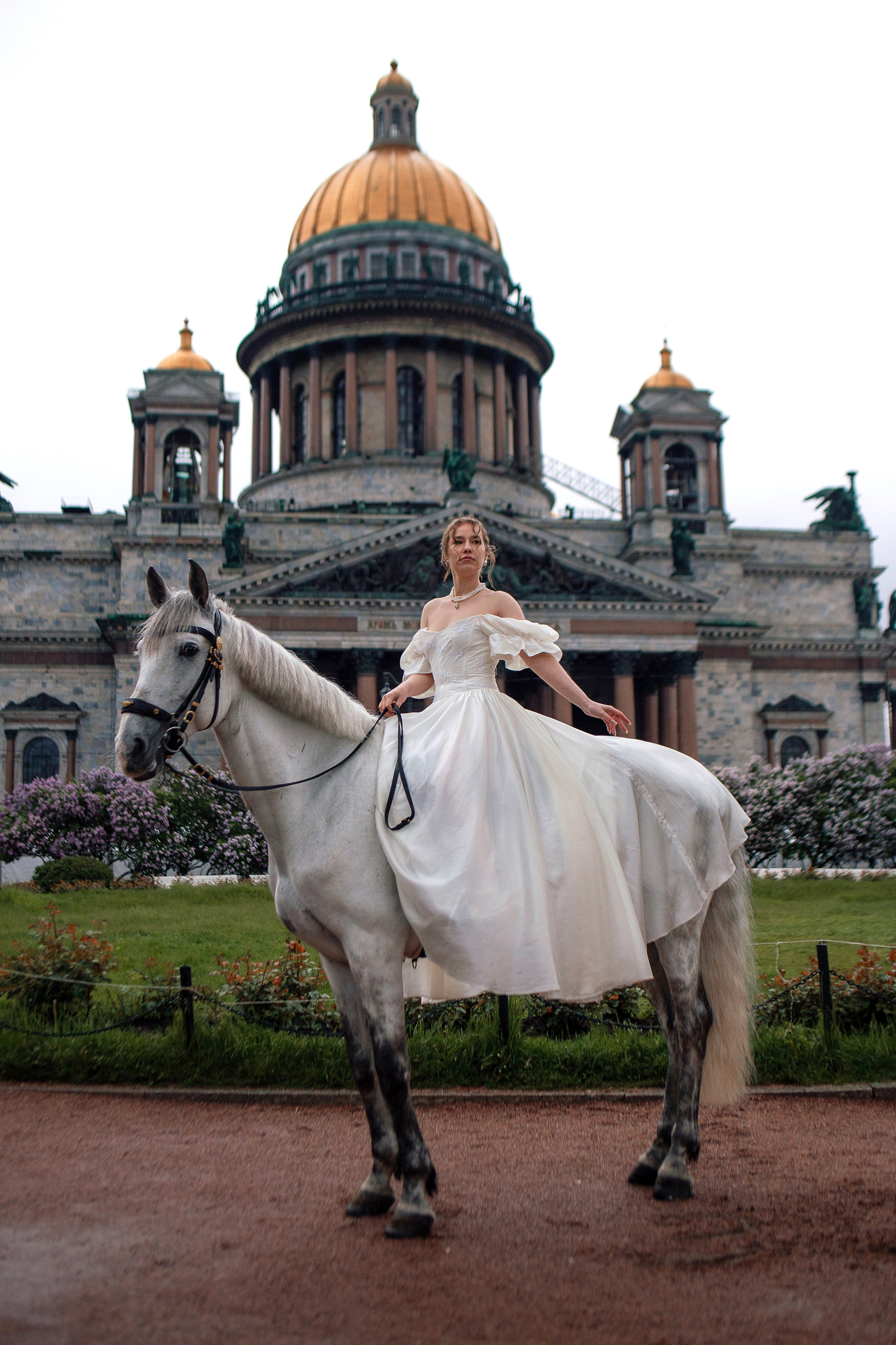 Василиса и Кольт. Фотосессии с лошадьми в Санкт-Петербурге