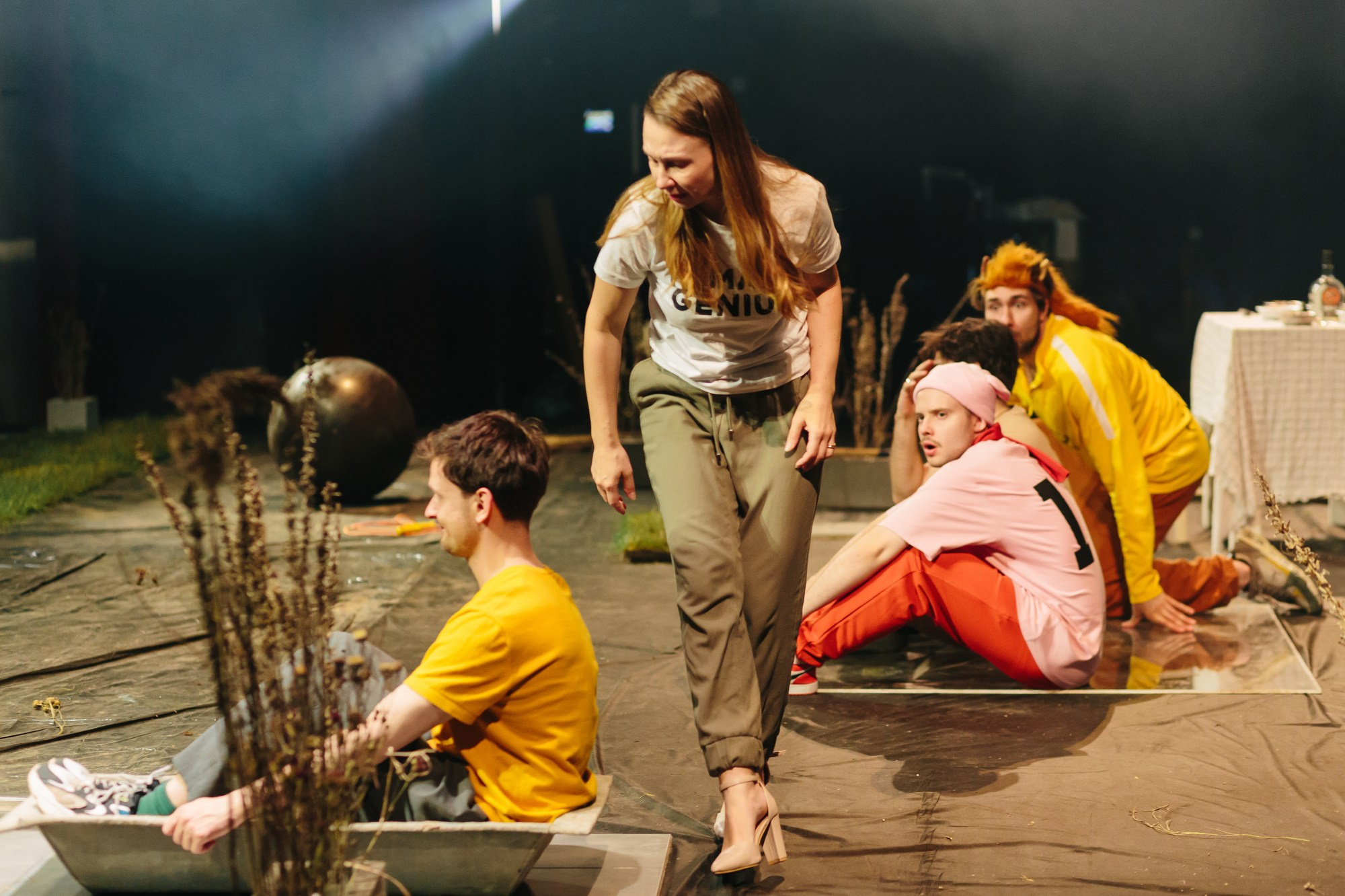 Спектакль Приглушенные голоса в Театре Академии танца Б. Эйфмана (+репетиция). Семейный и портретный фотограф в Санкт-Петербурге Андрей Воробьев