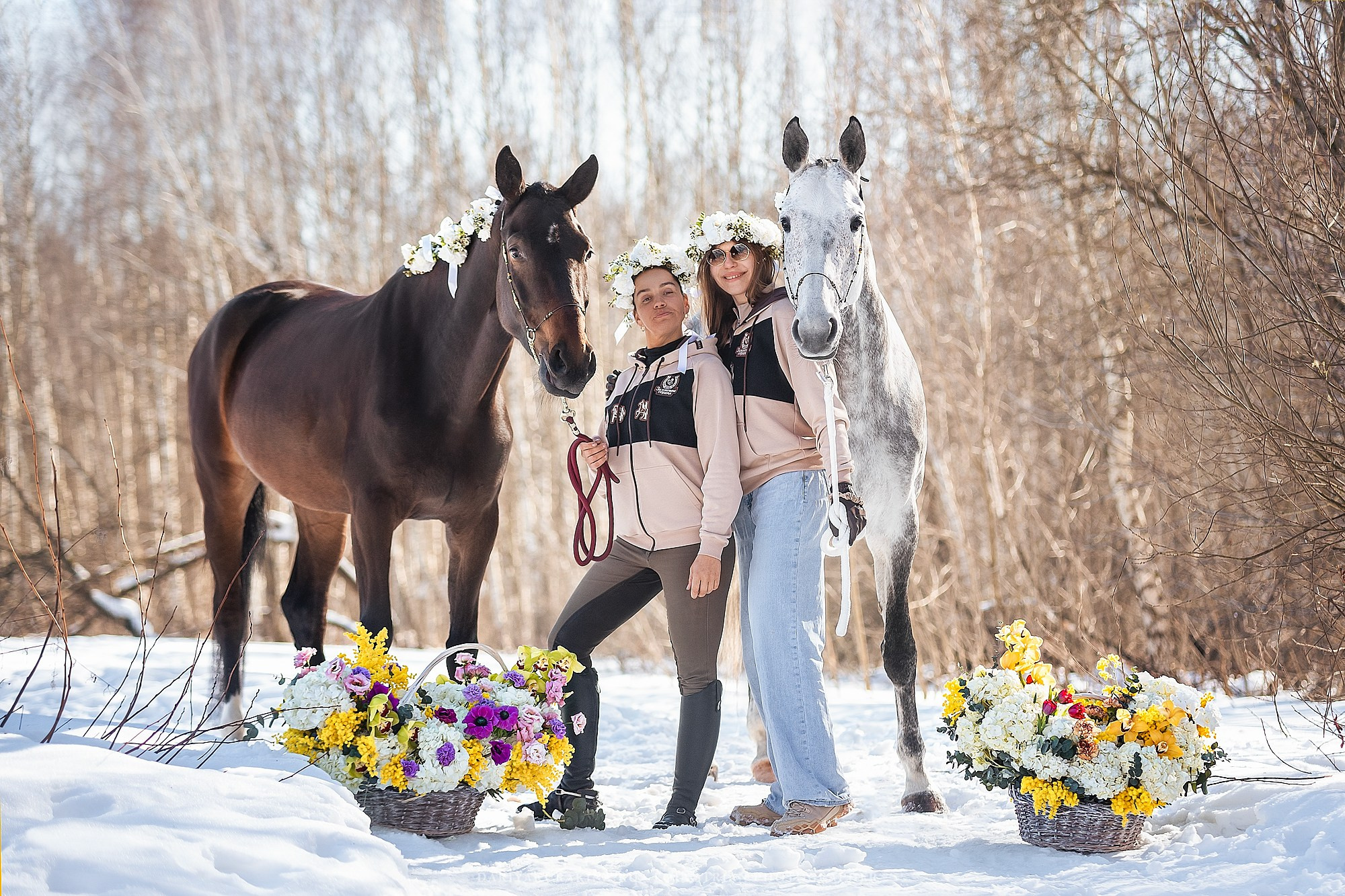 «ЮНА» Весна. Конный фотограф Куракина Дарья • Фотосессии с лошадьми