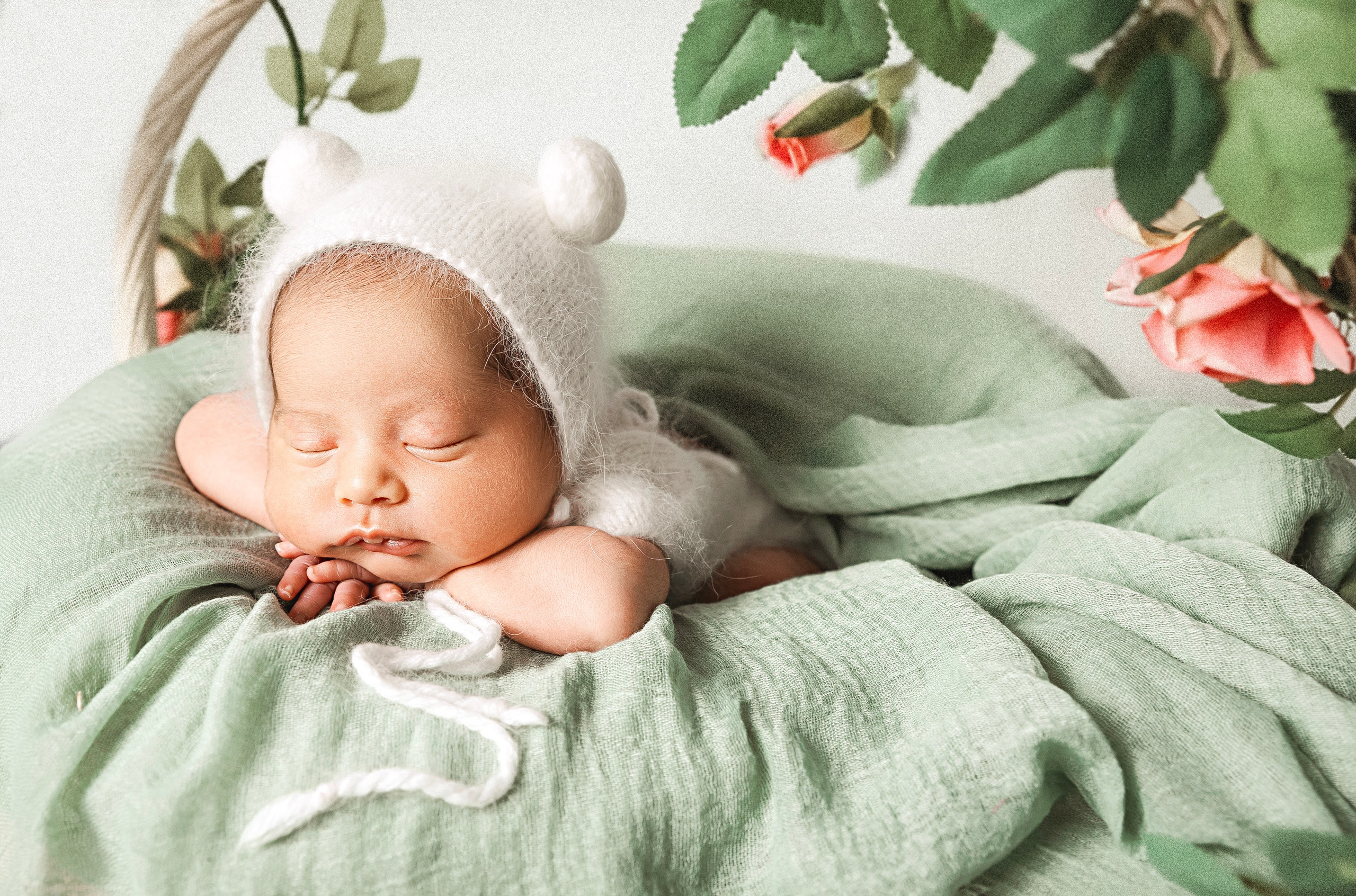 Ньюборн фотосессия в Астане