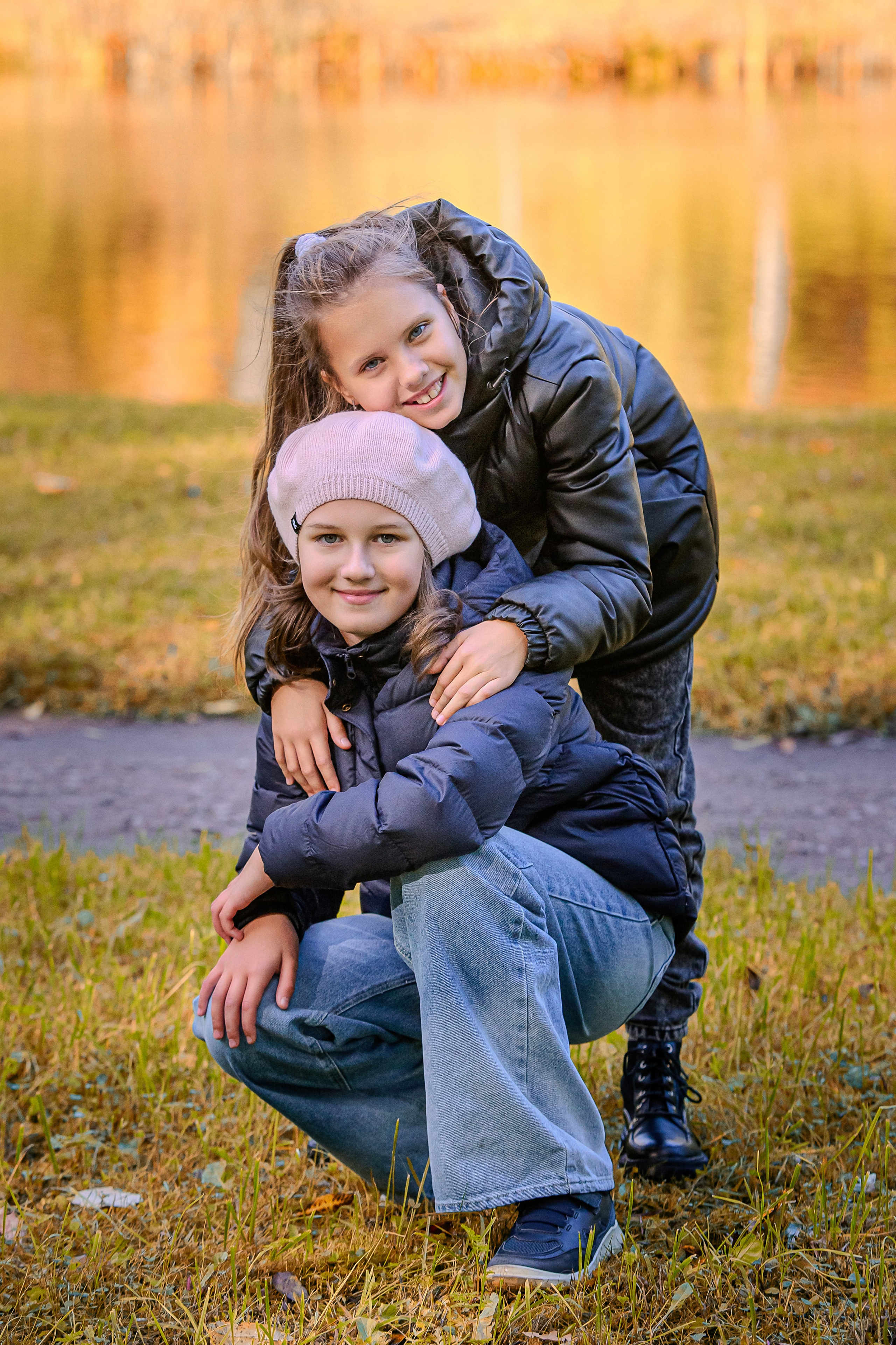 Осень. Начальная школа. Свадебный, семейный, детский фотограф в Санкт-Петербурге