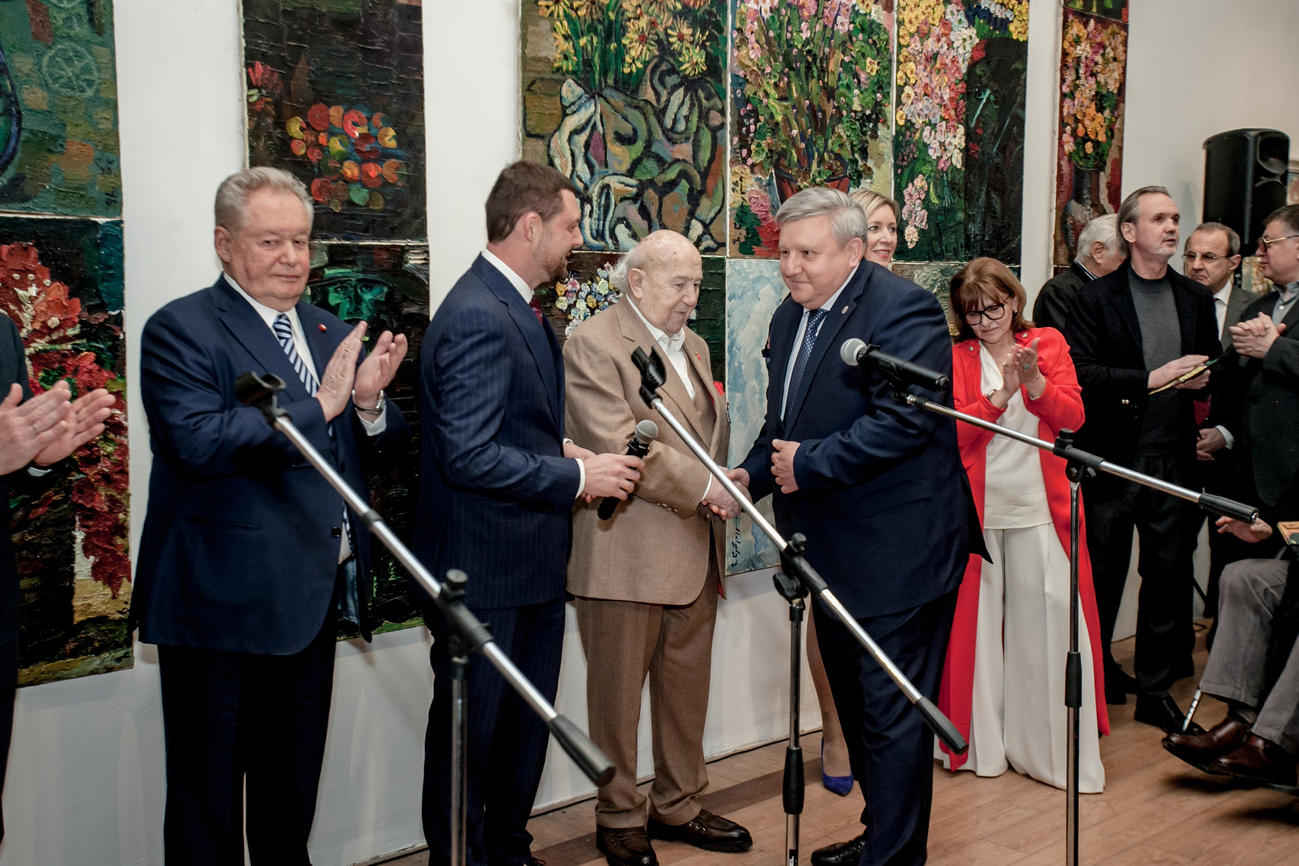 Открытие выставки Зураба Церетели. Art photographer Nino