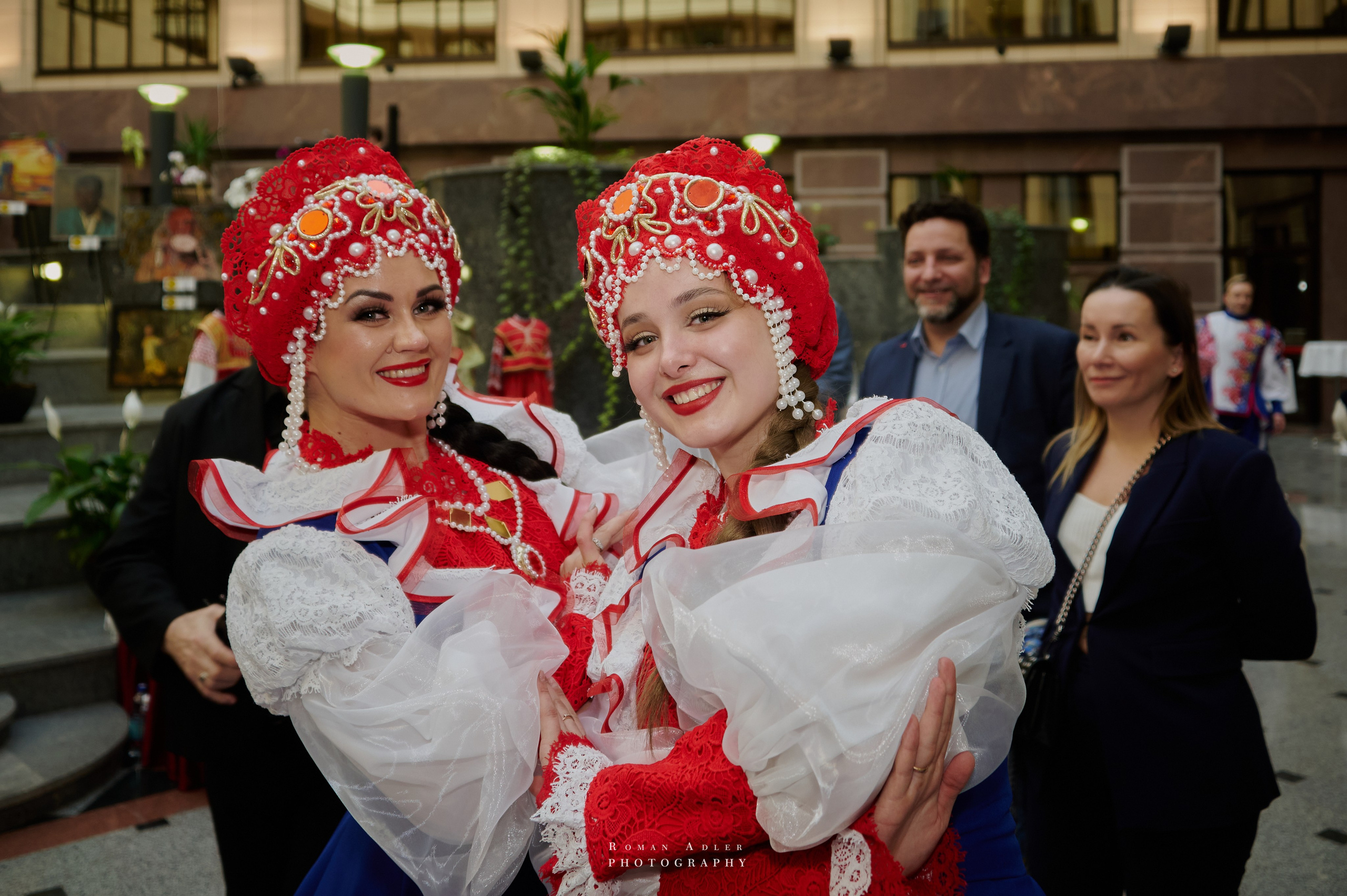 Фотограф Роман Адлер. Артисты Государственного Академического Большого Театра России. Репортаж с презентации фильма Дарьи де Консейсао «Black to USSR» в конференц-зале МИД России. 