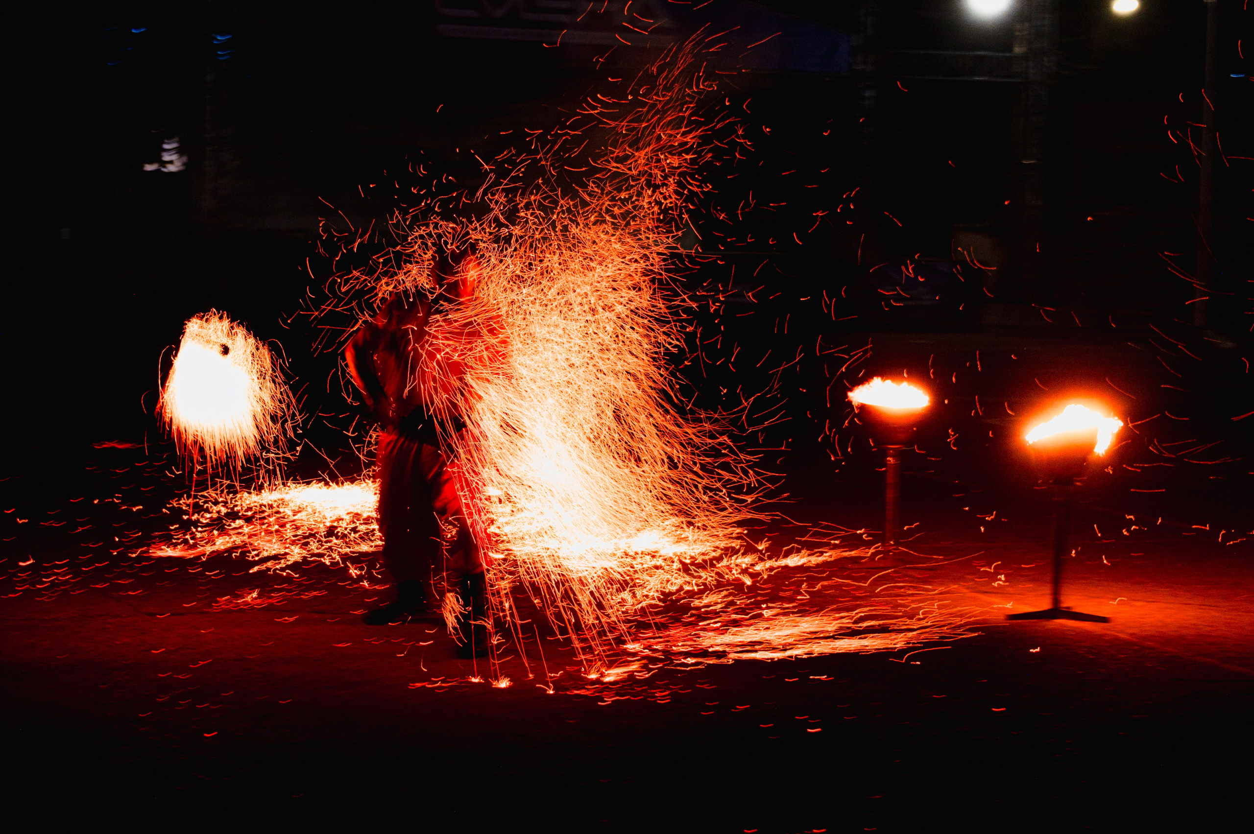 Файершоу. Фотограф Роман Адлер