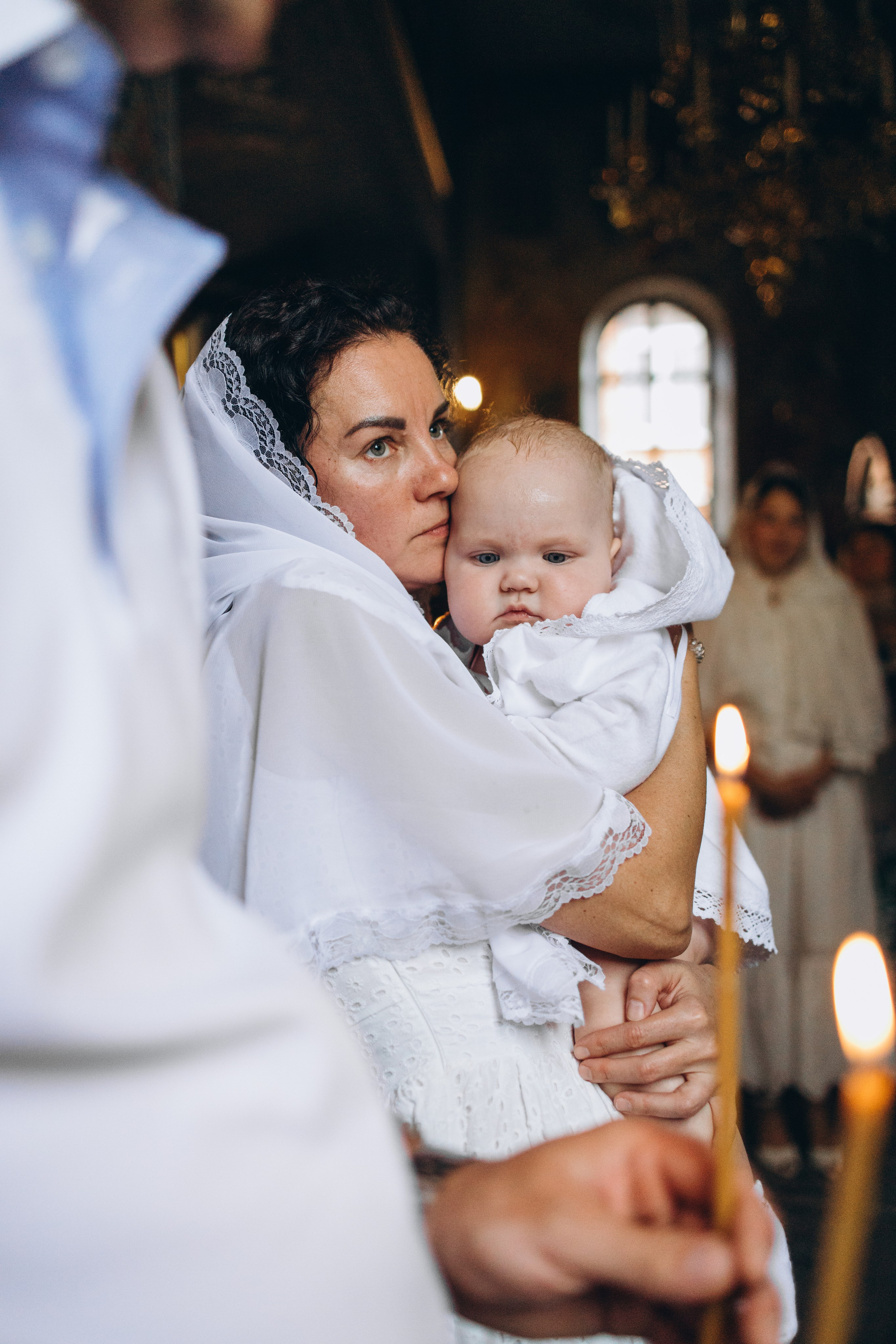 Таинство Крещения Софии. Свято-Ильинский храм Краснодар. Семейный фотограф Наталия Демченко, Краснодар