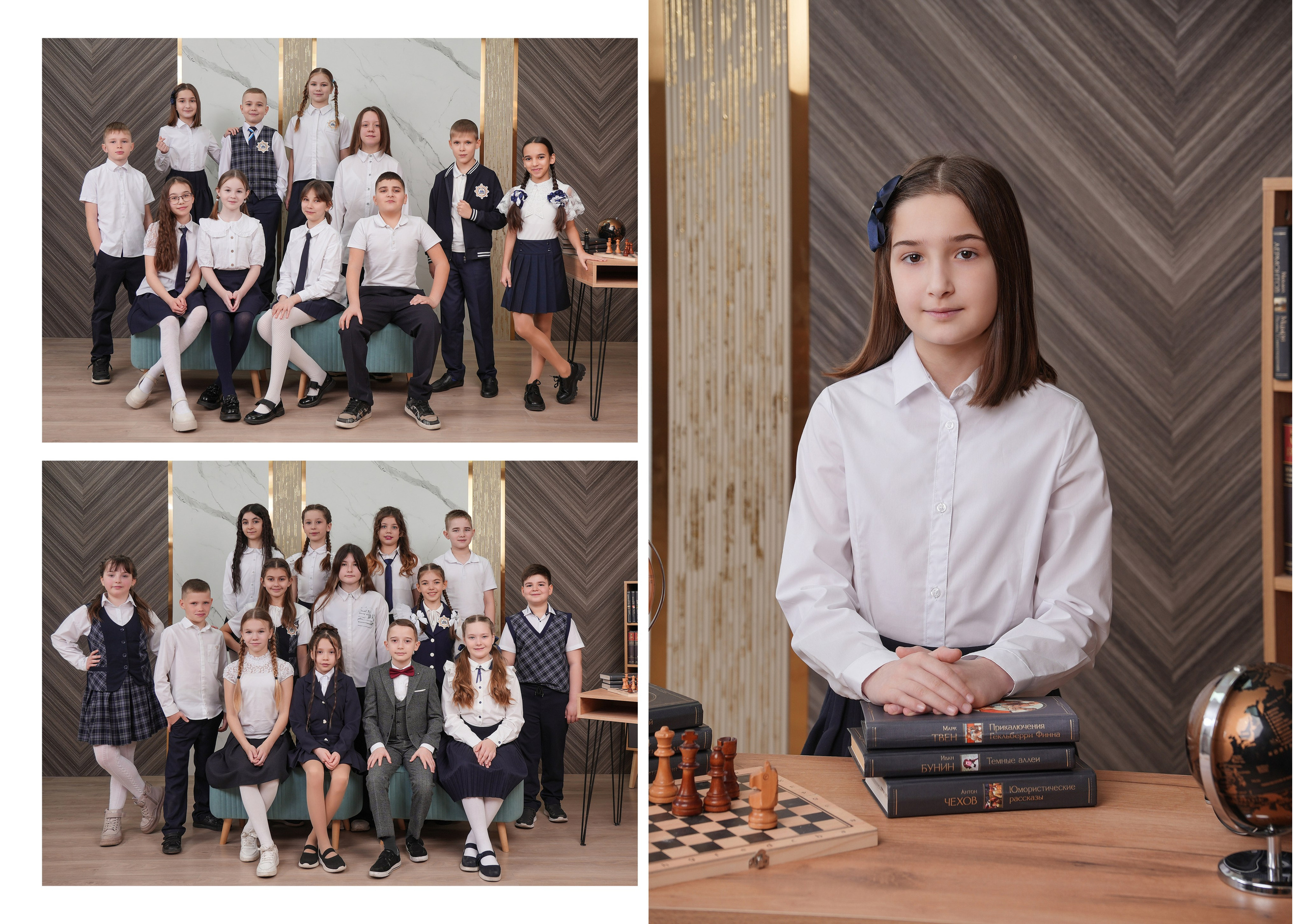 ШКОЛА 110 4 Г. Красивый выпускной альбом в Краснодаре