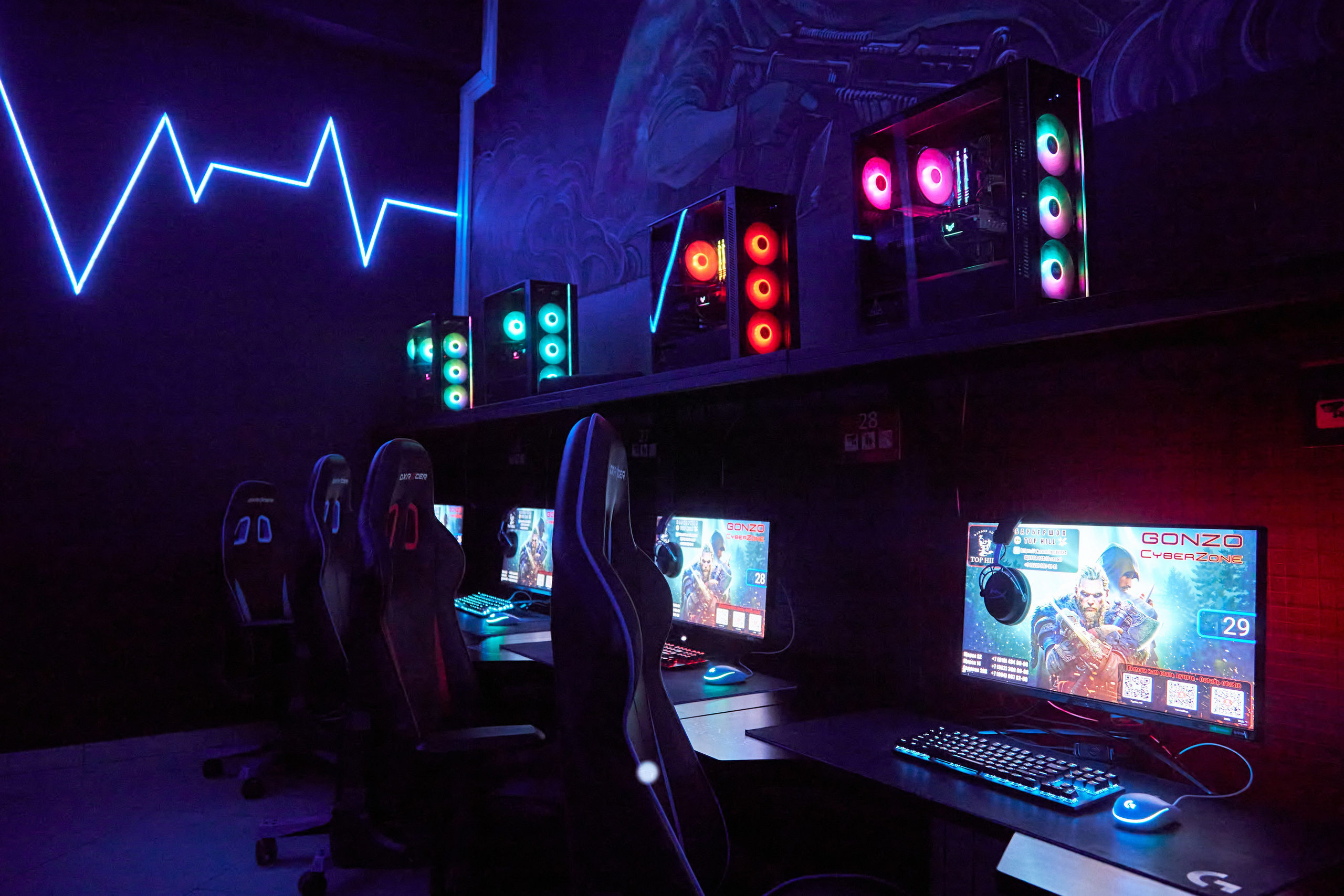 Киберклуб «Gonzo». Фотограф Сергей Феденко