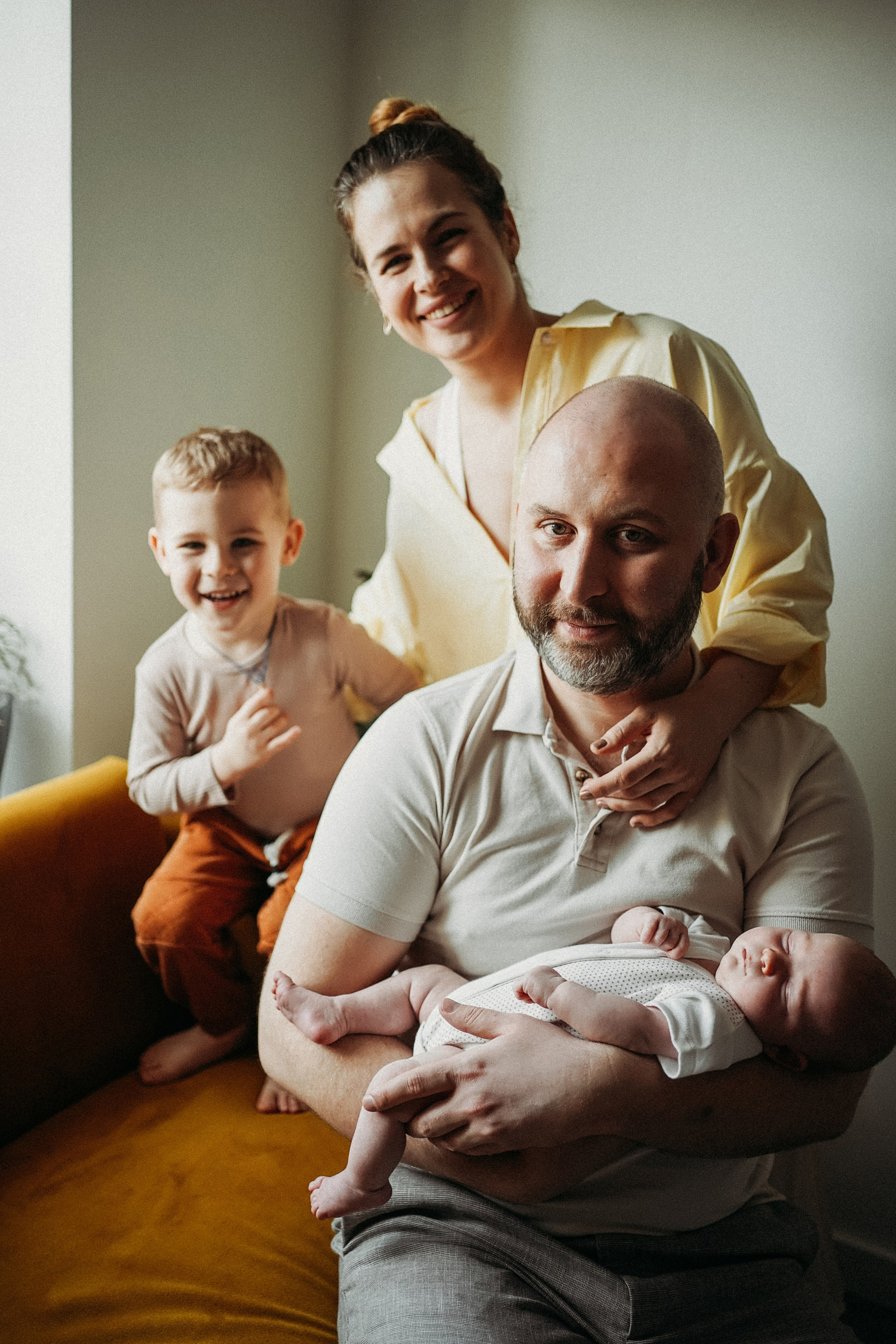 Елена, Андрей и малыши. Фотограф Наталья Колганова