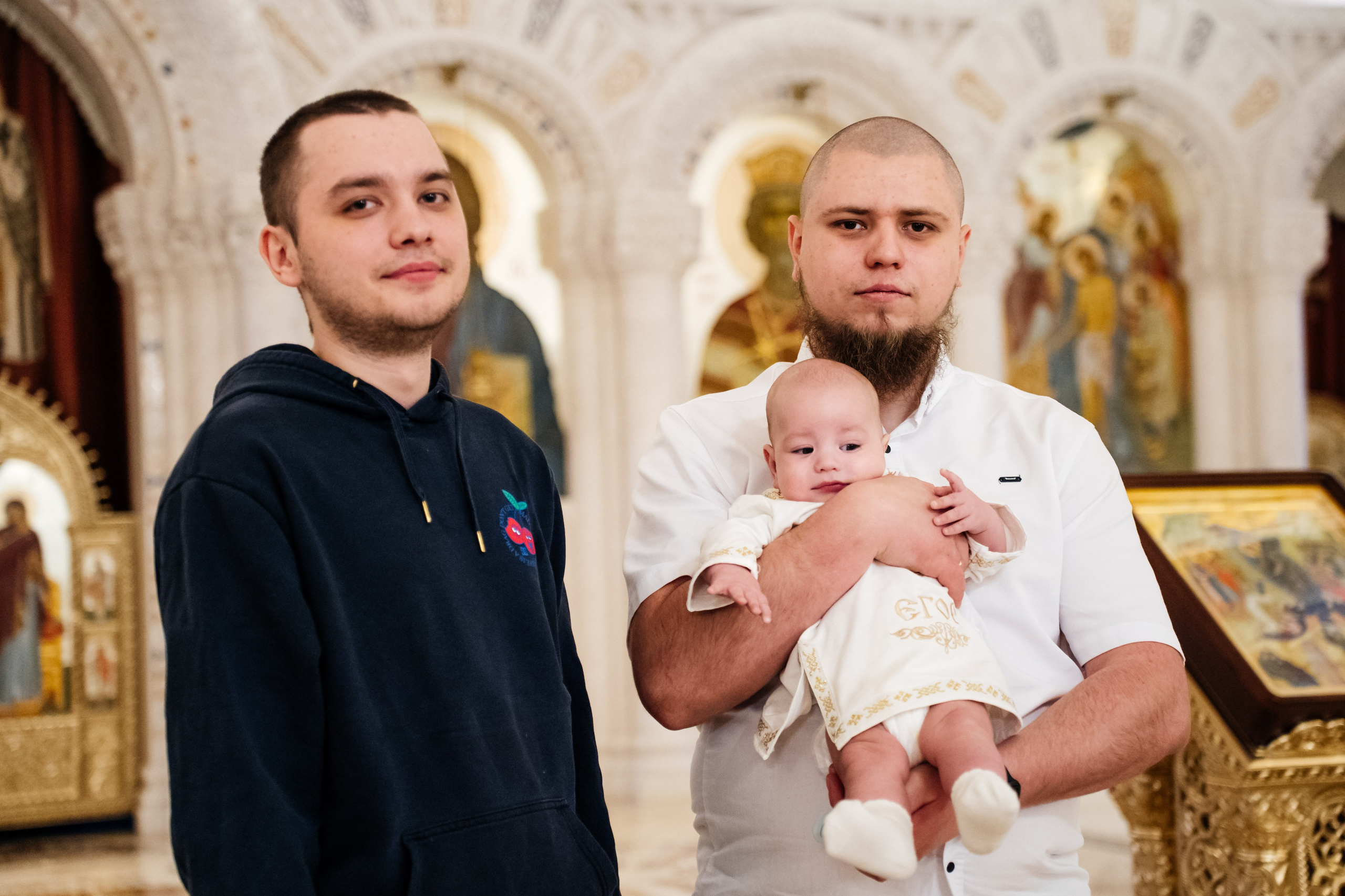 Крещение. Видеограф и Фотограф в Челябинске Ксения и Владимир Рюмины