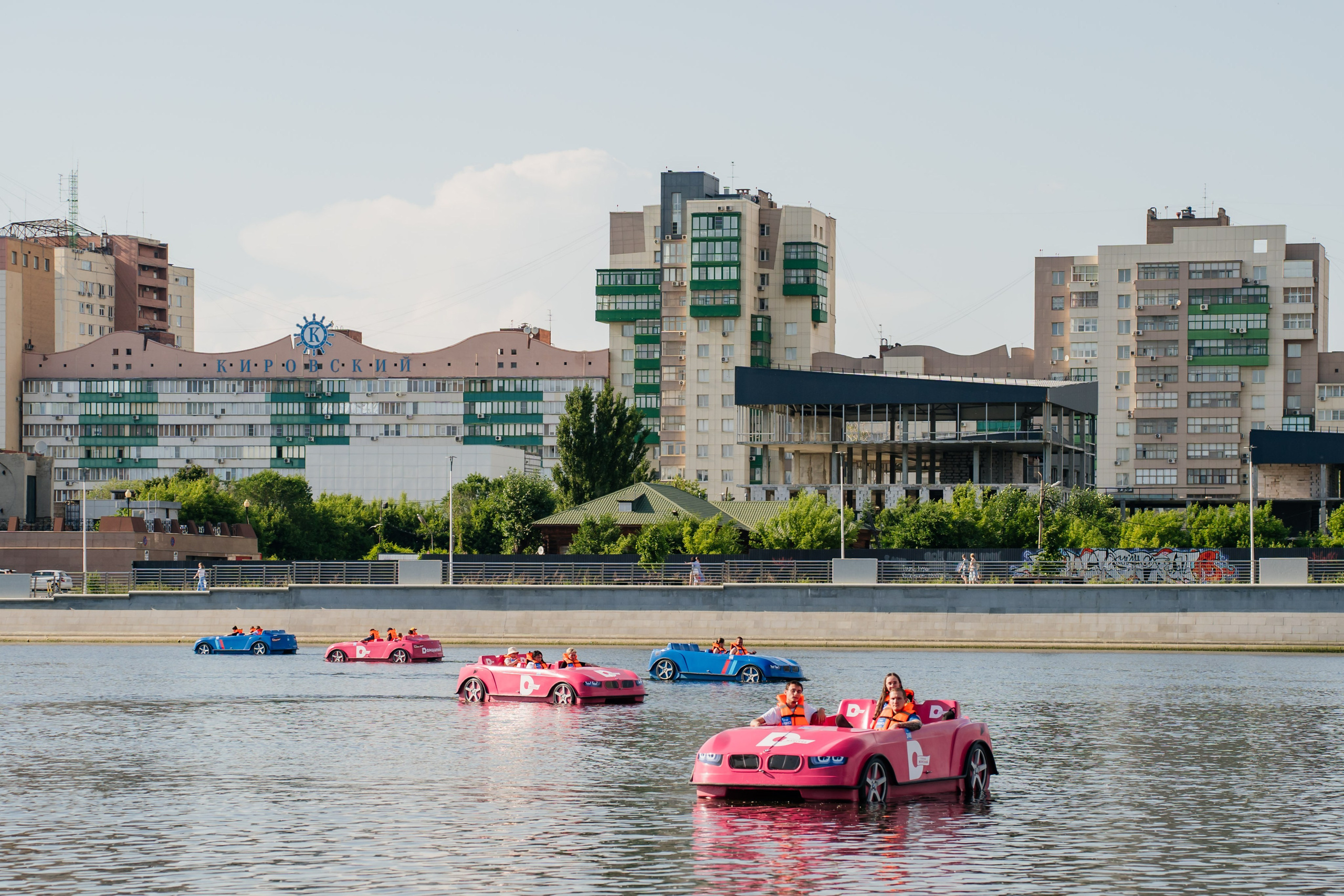 Съемка катамаранов для телеканала Домашний. Видеограф и Фотограф в Челябинске Ксения и Владимир Рюмины