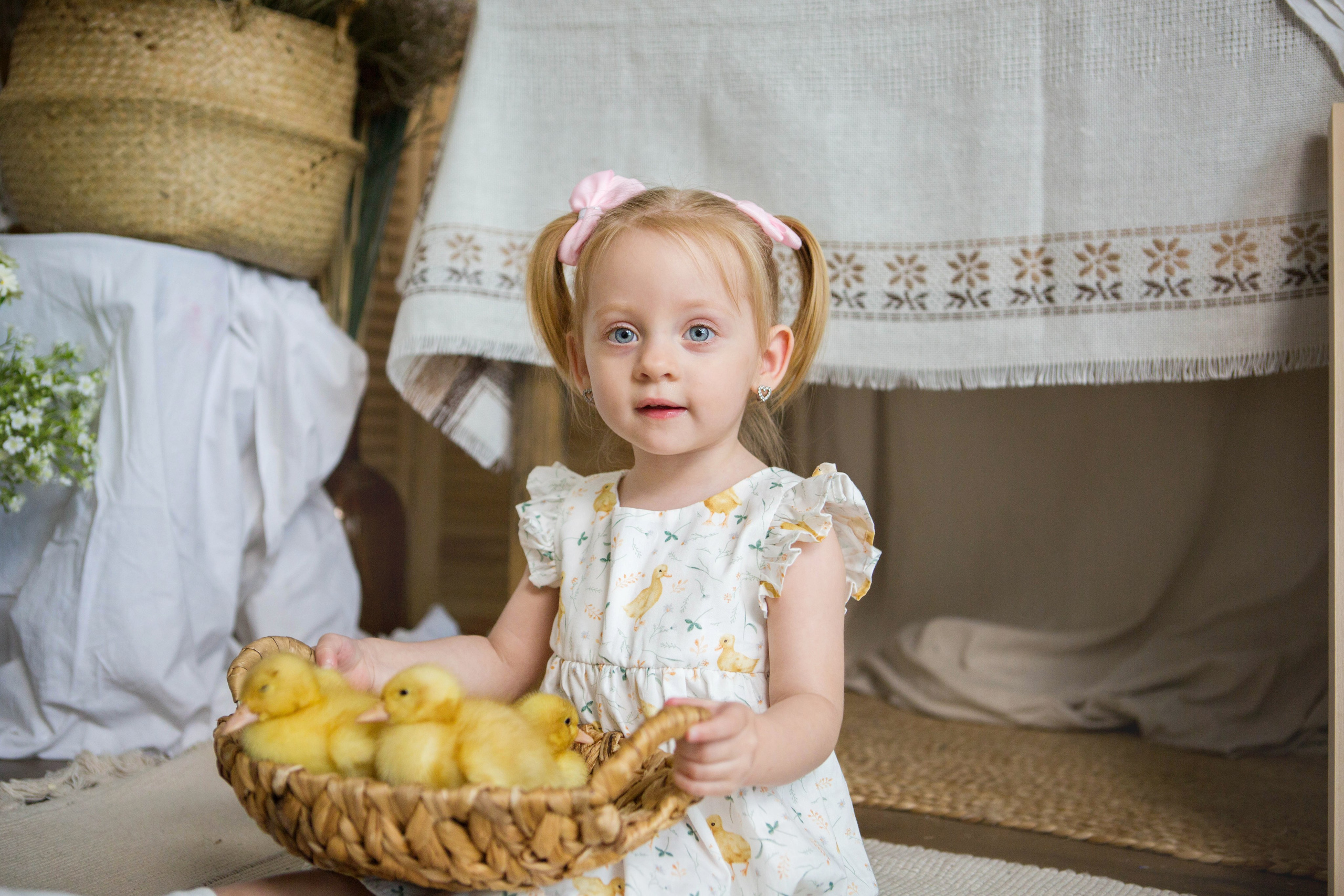 Стирка с утятами. Студия «Mestone». Свадебный семейный и детский фотограф в Краснодаре Карина Федоровская