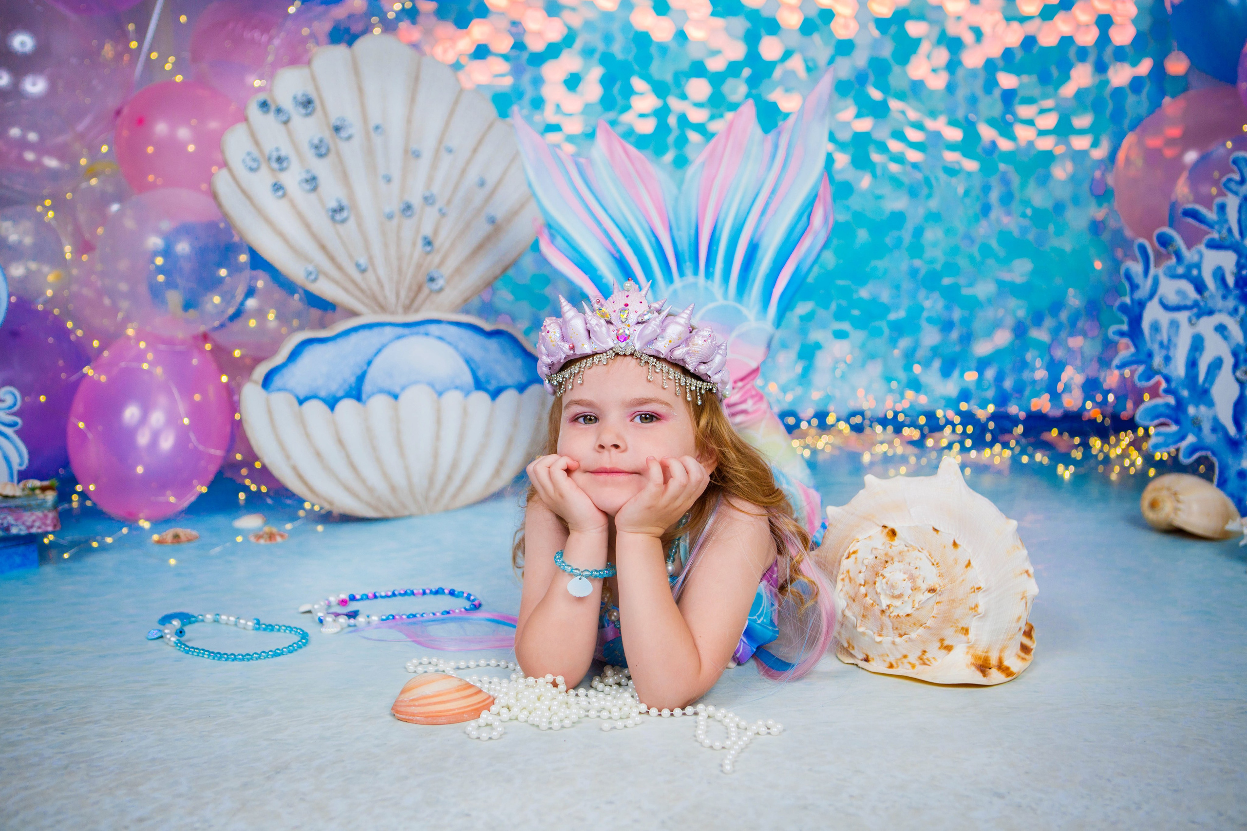 «Русалочка». Фотостудия «Антураж». Свадебный семейный и детский фотограф в Краснодаре Карина Федоровская