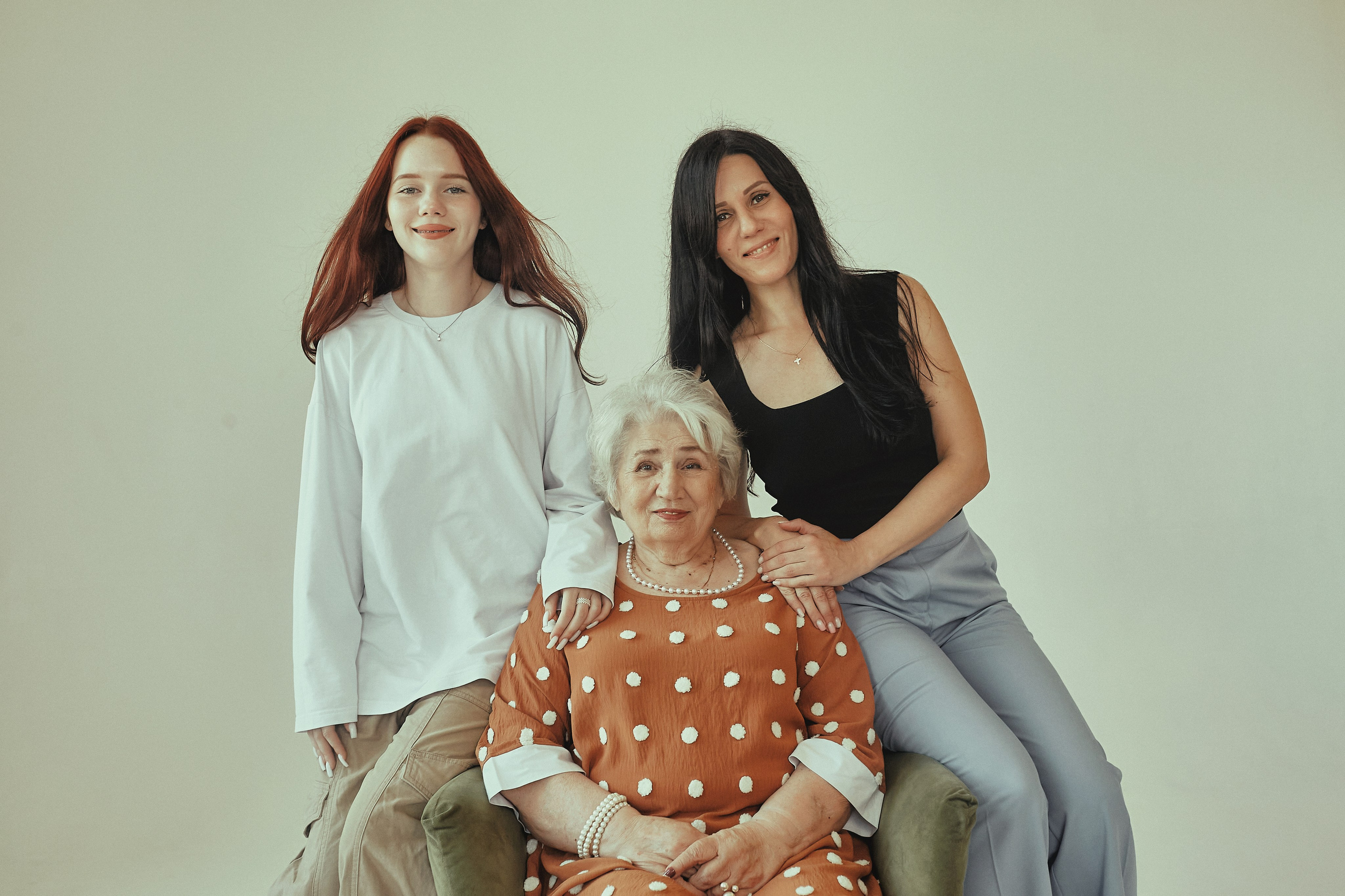 Четыре поколения. Семейный фотограф в Новосибирске Екатерина Сафронова