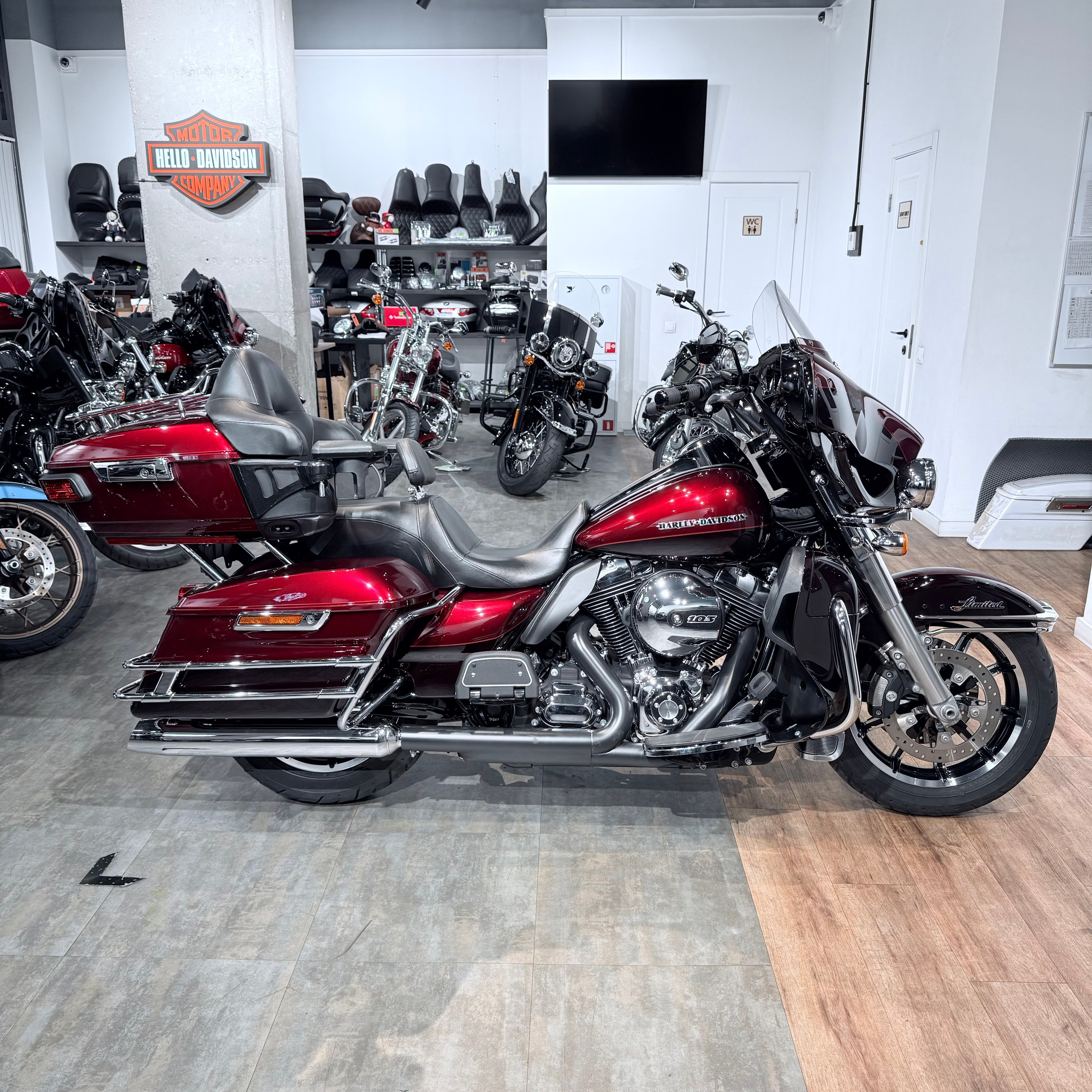 2015 Electra Glidе Ultrа Limitеd 103 ABS Dark Сhеrry Реаrl. Hello Davidson, Москва. Только хорошие мотоциклы…