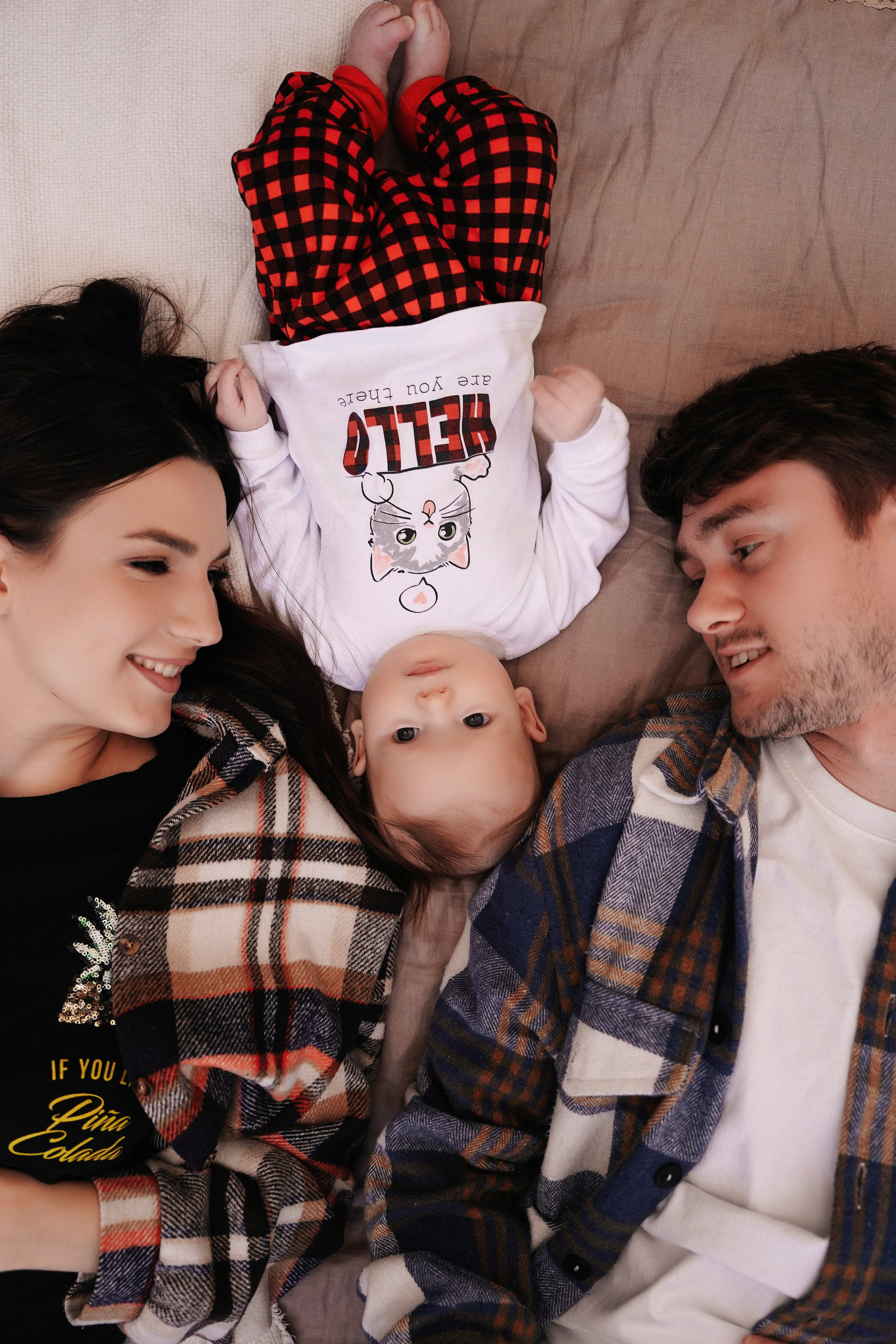 Семейная новогодняя съёмка. Фотограф с психологическим образованием