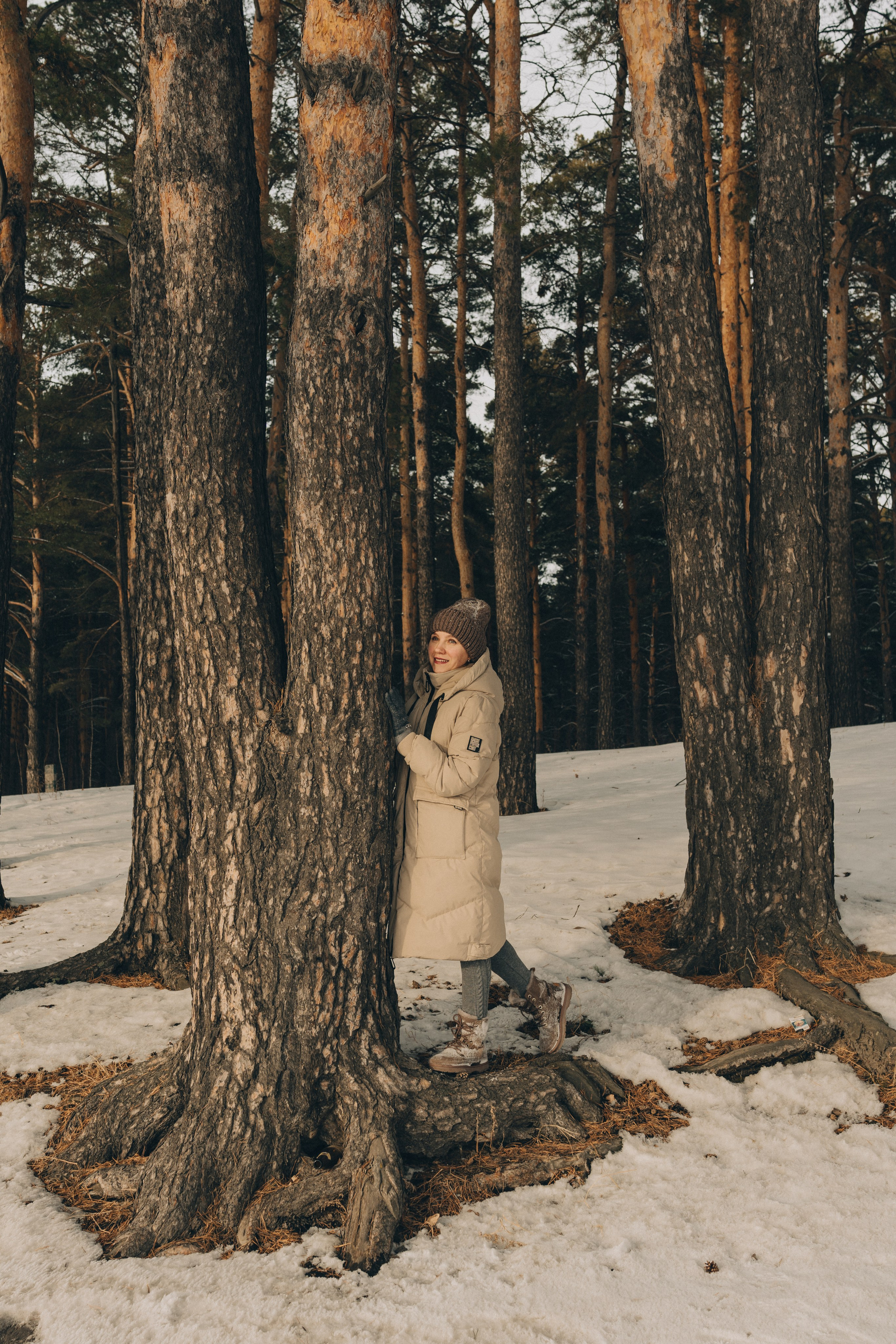 Зима. Креативный фотограф в городе Тюмень