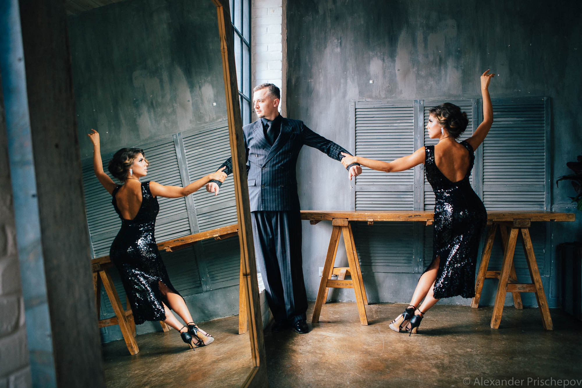 Дмитрий Астафьев и Ирина Пономарева. Александр Прищепов - фотограф, режиссёр, продюсер