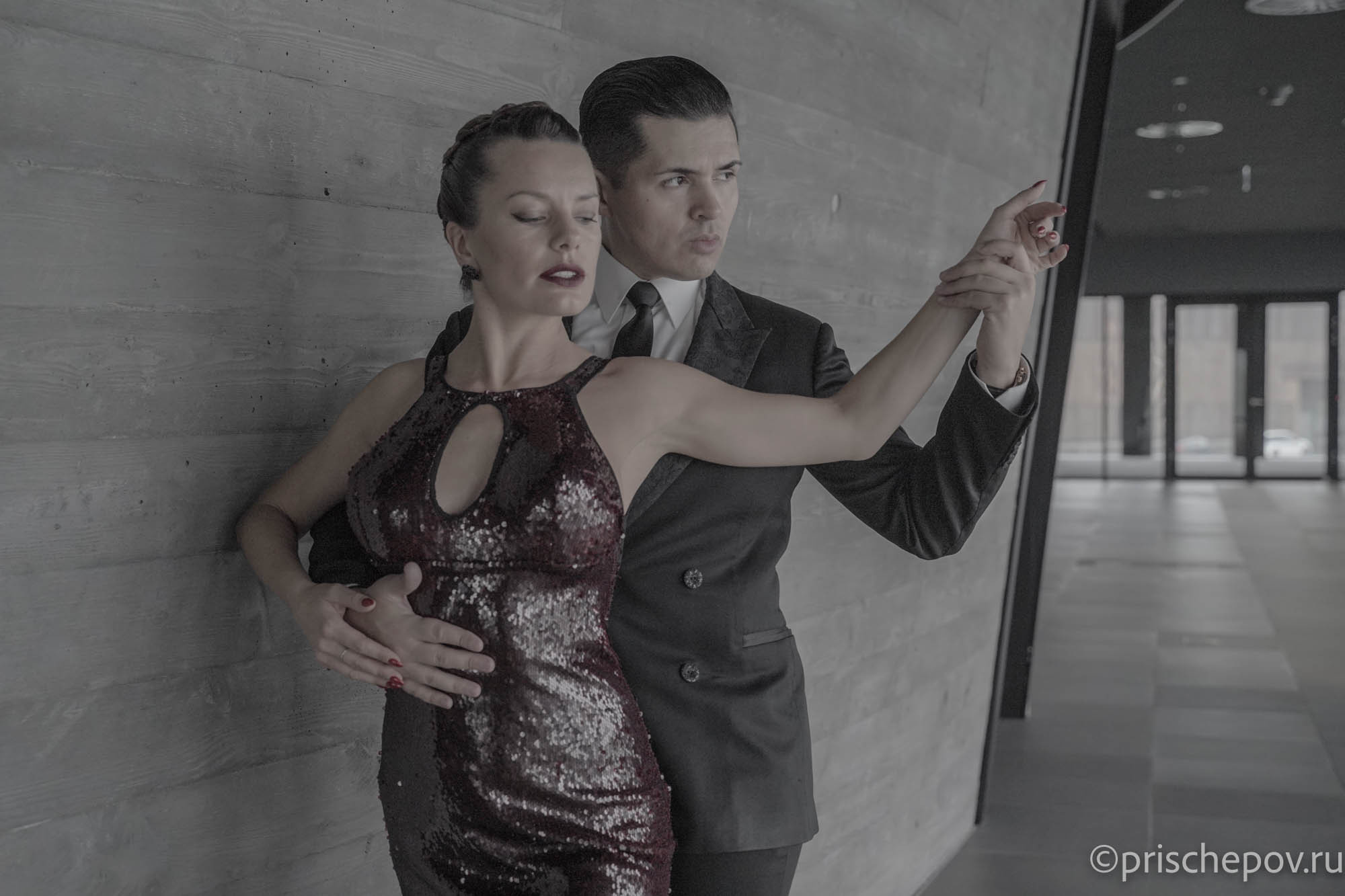 Луис Сквичарини и Евгения Самойлова. Александр Прищепов - фотограф, режиссёр, продюсер