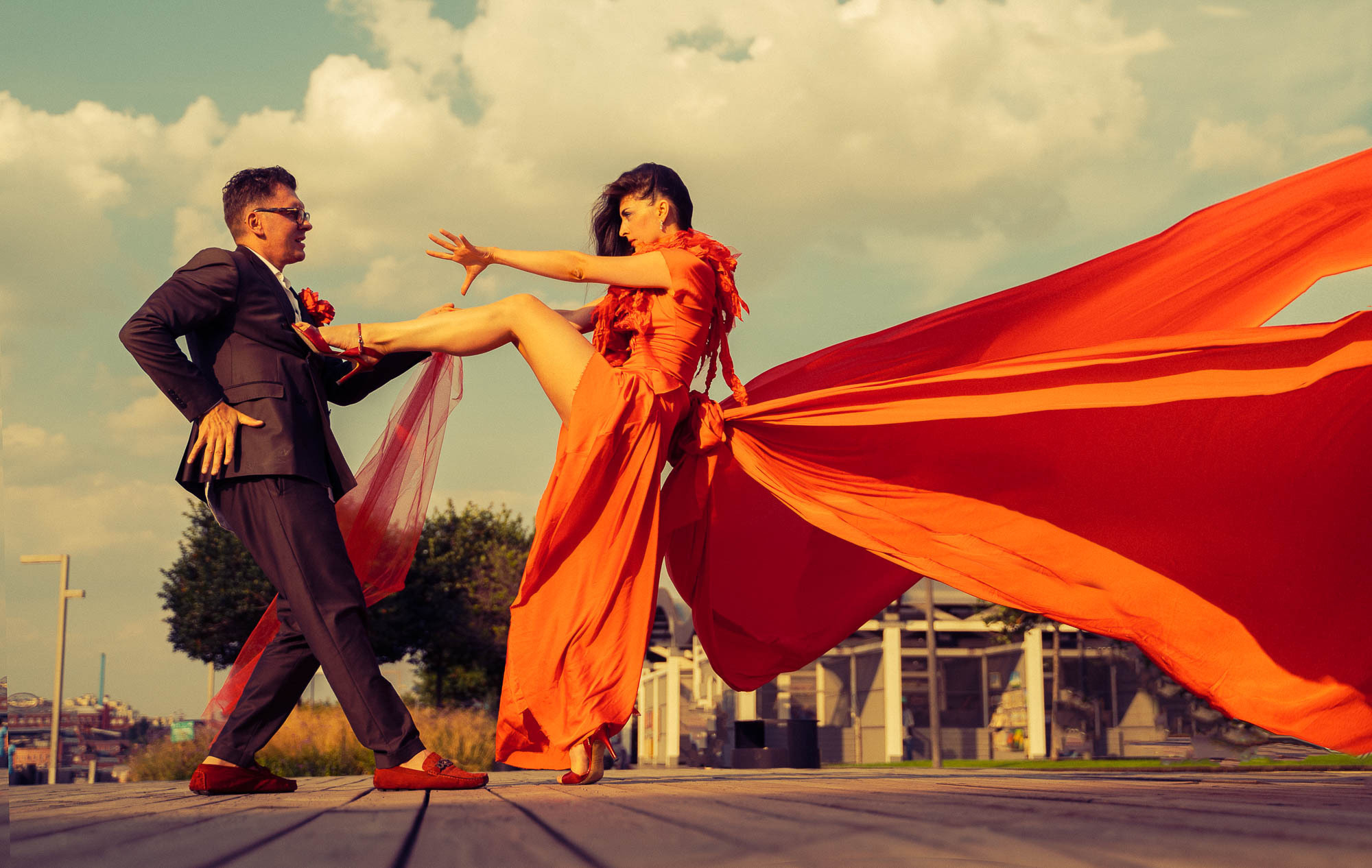 Red dress. Александр Прищепов - фотограф, режиссёр, продюсер