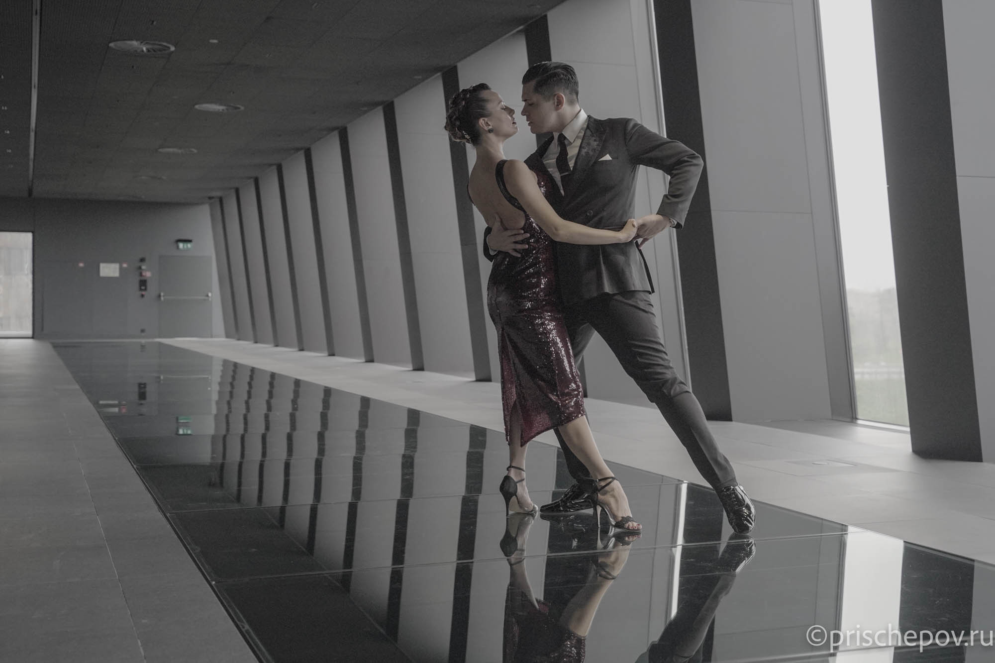 Луис Сквичарини и Евгения Самойлова. Александр Прищепов - фотограф, режиссёр, продюсер