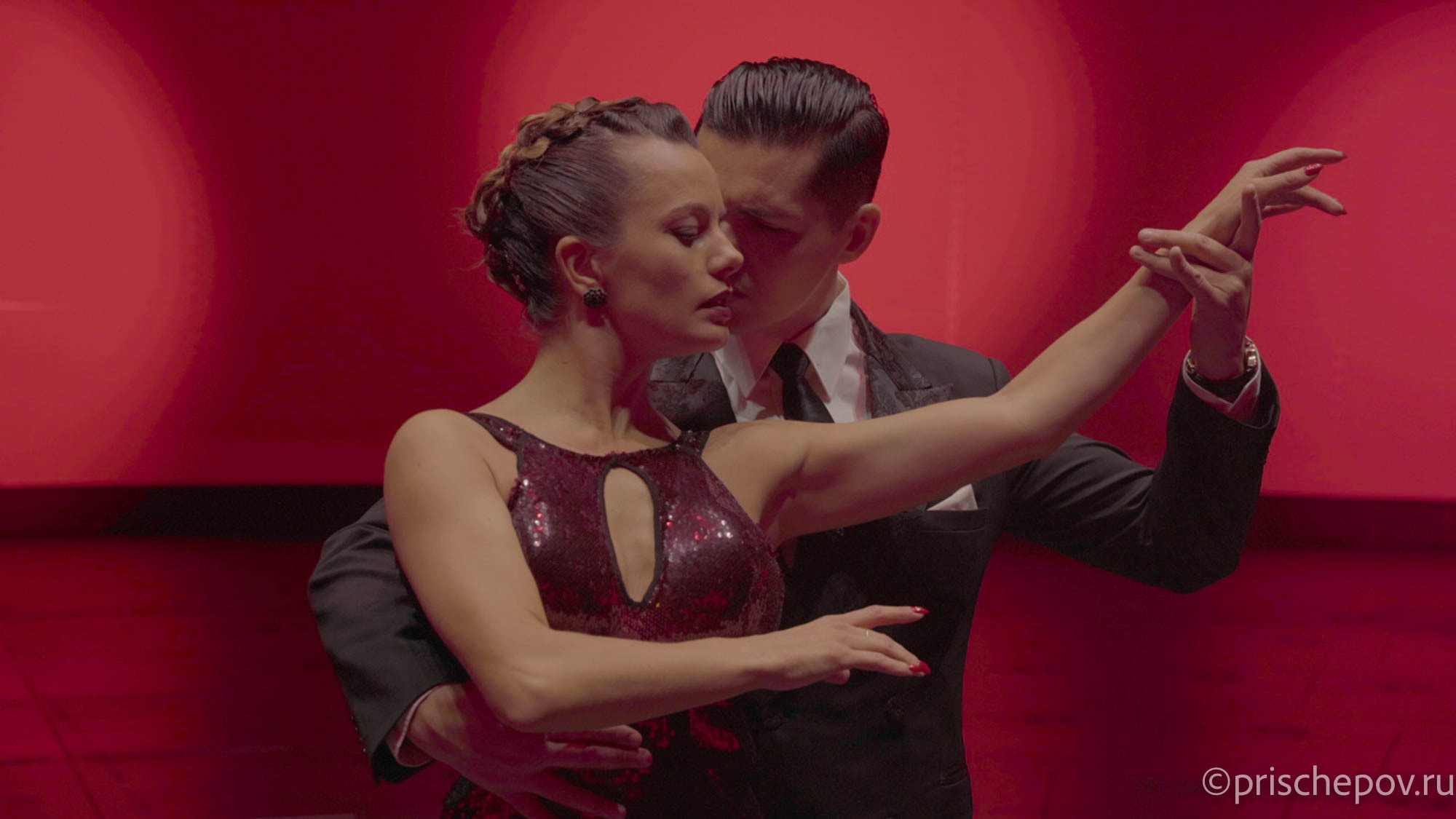 Луис Сквичарини и Евгения Самойлова. Александр Прищепов - фотограф, режиссёр, продюсер