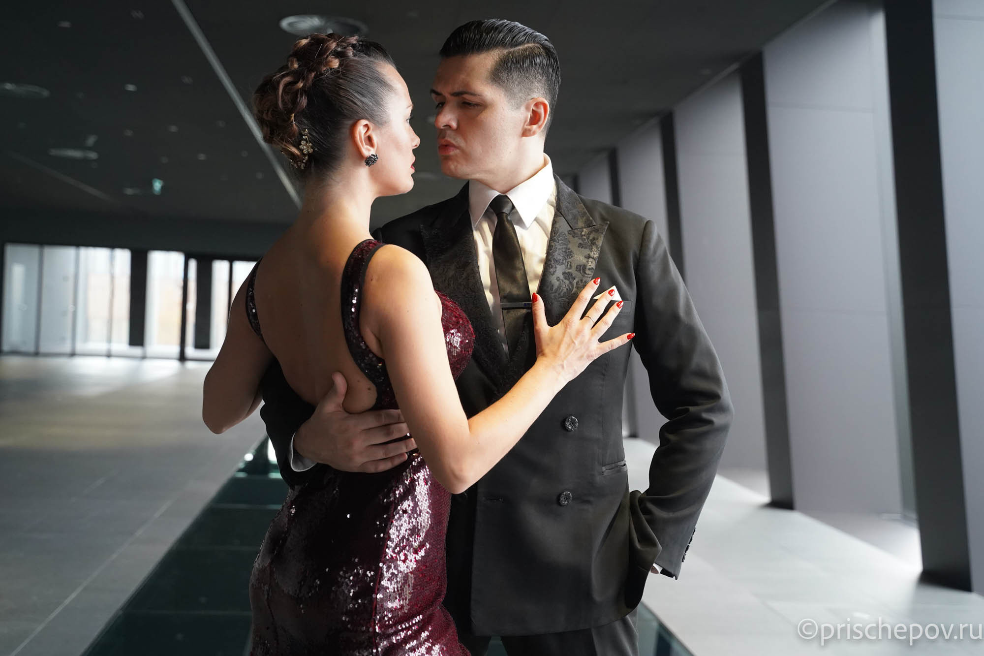 Луис Сквичарини и Евгения Самойлова. Александр Прищепов - фотограф, режиссёр, продюсер