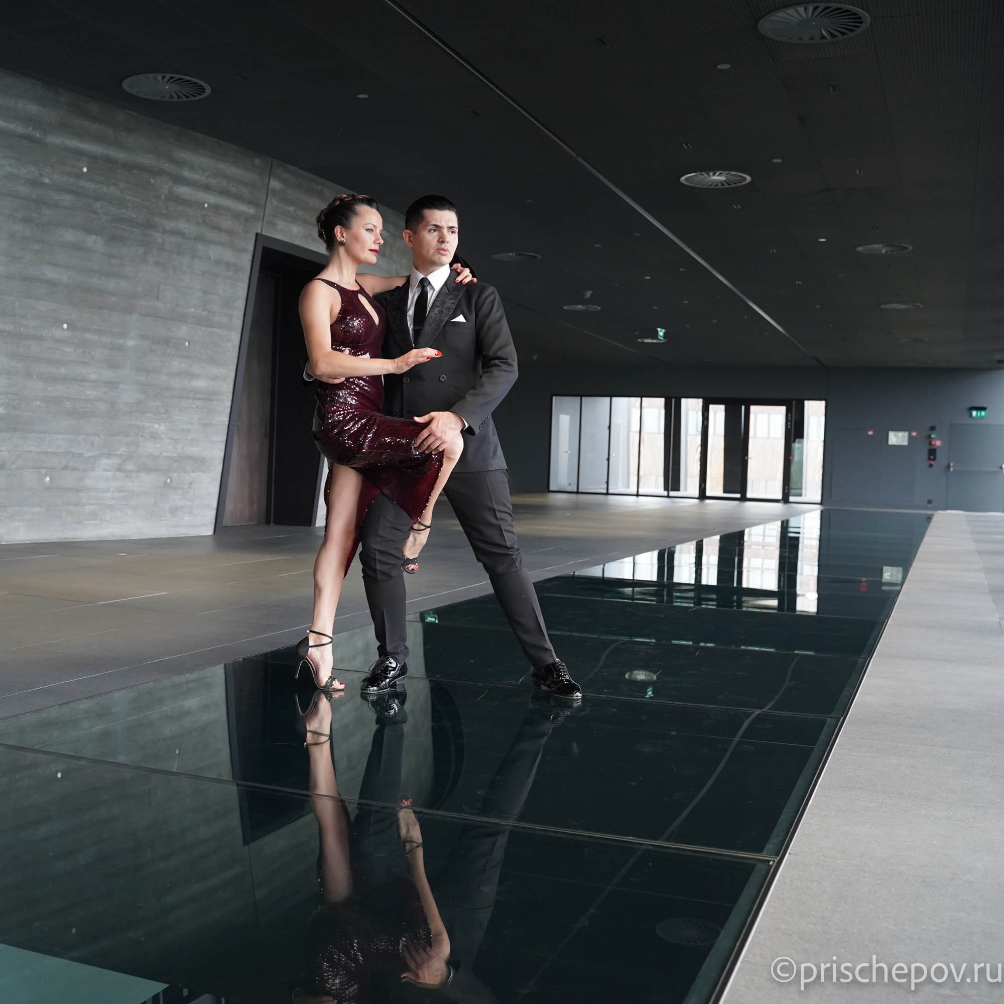 Луис Сквичарини и Евгения Самойлова. Александр Прищепов - фотограф, режиссёр, продюсер