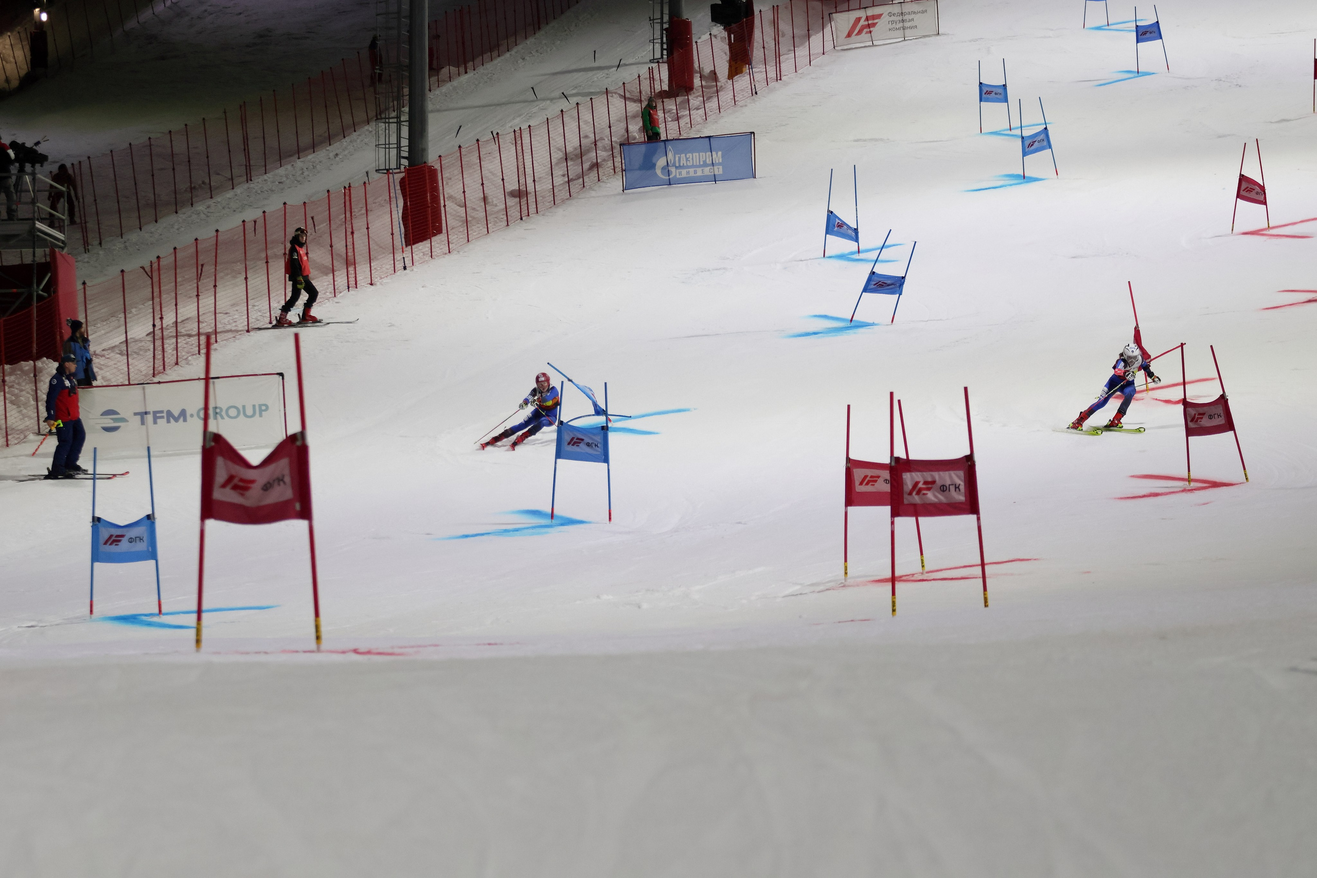 Этап кубка России по горнолыжному спорту среди команд. Спортивный и репортажный фотограф Ермакова Светлана
