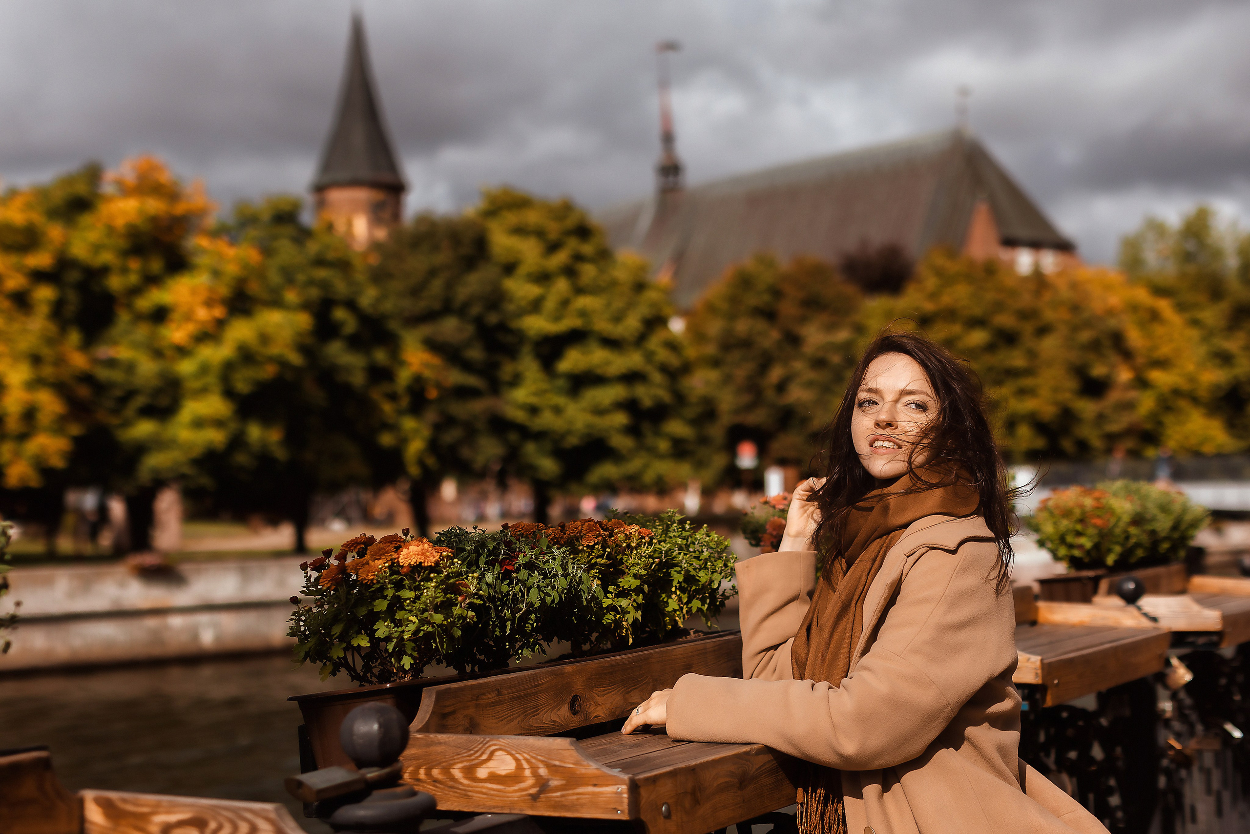 Прогулка по Рыбной деревне и острову Канта, осень. Фотограф в Калининграде свадебная фотография, репортажная, фотосессии