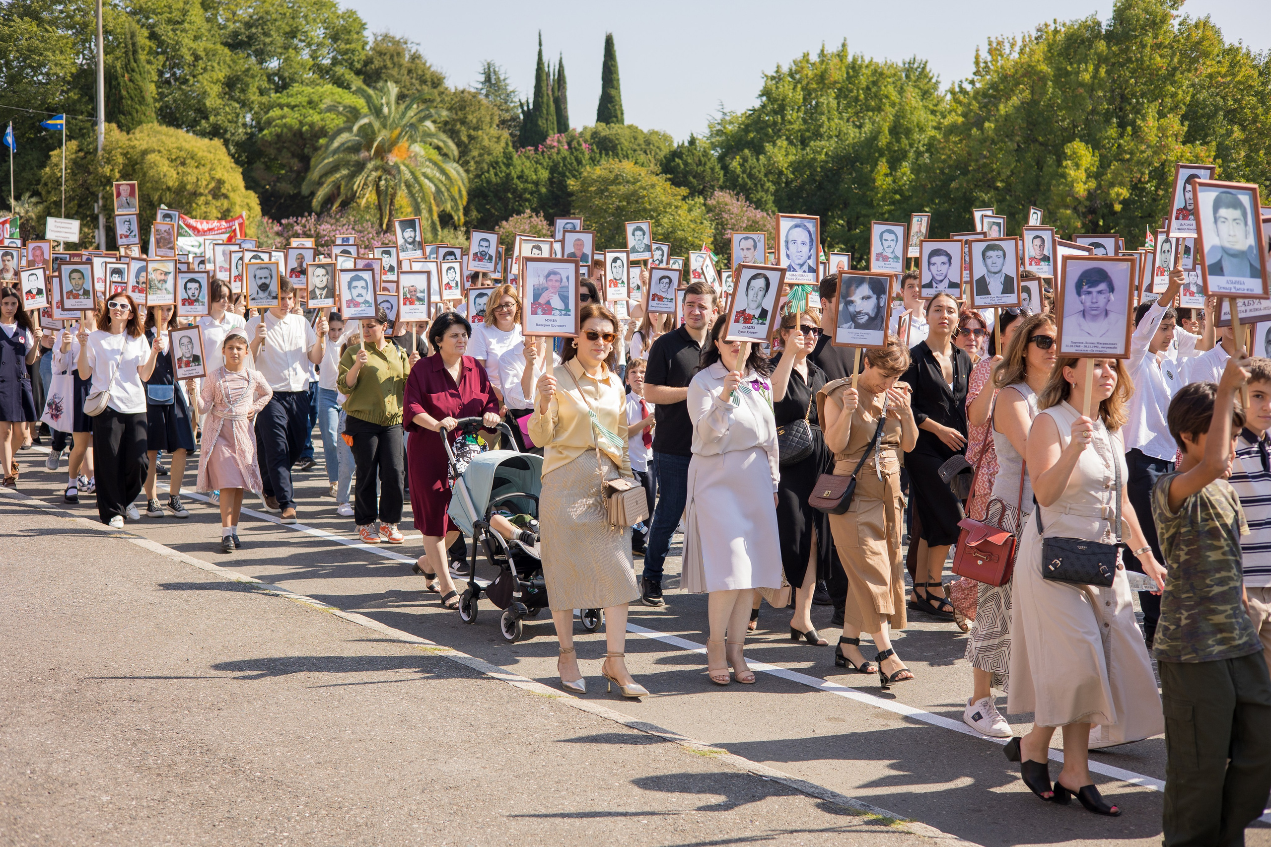30-летие Дня Победы и Независимости Абхазии. Свадебный и семейный фотограф в Абхазии Эля Цишба