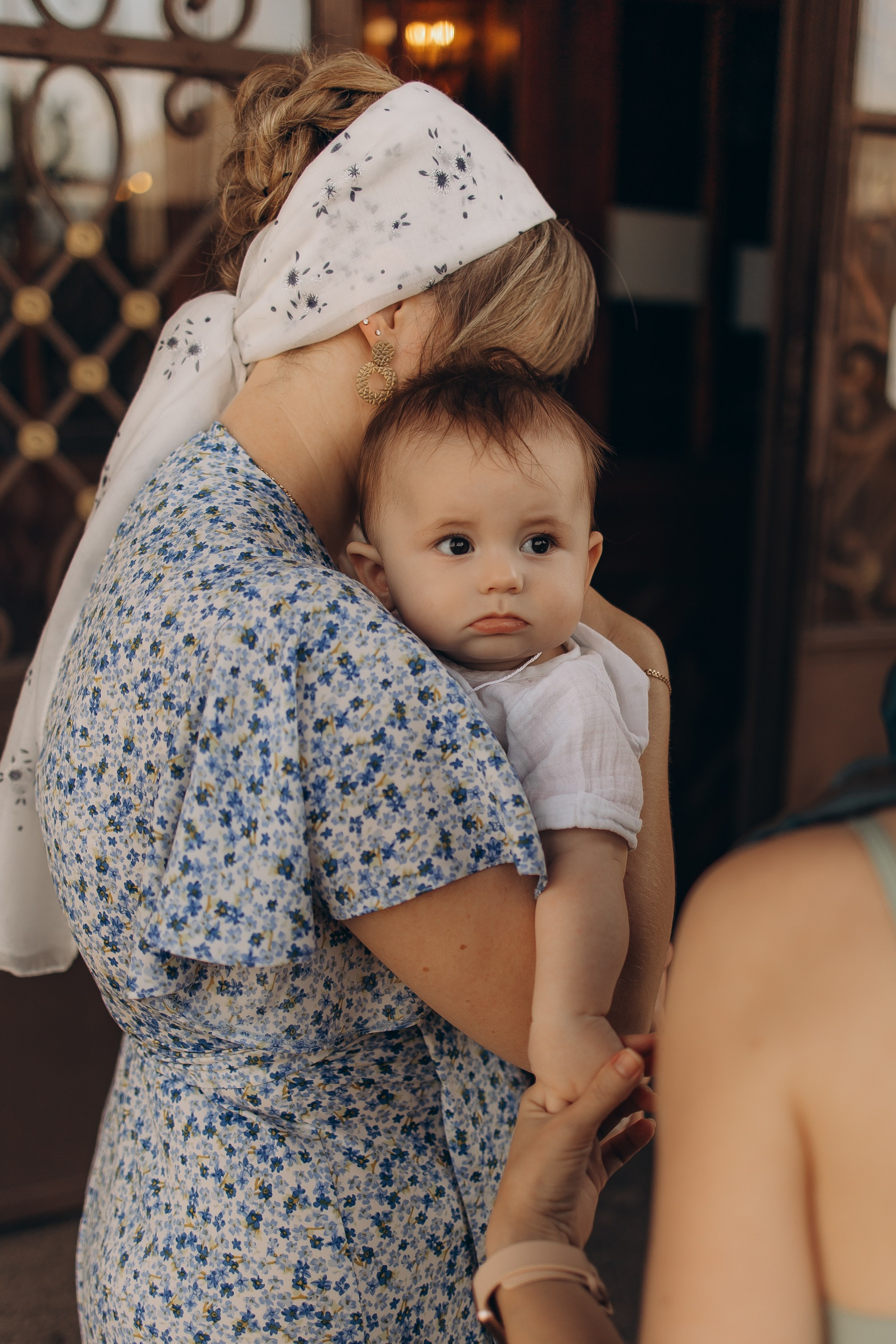 Таинство Крещения Михаила. Семейный фотограф в Краснодаре Храмова Анна