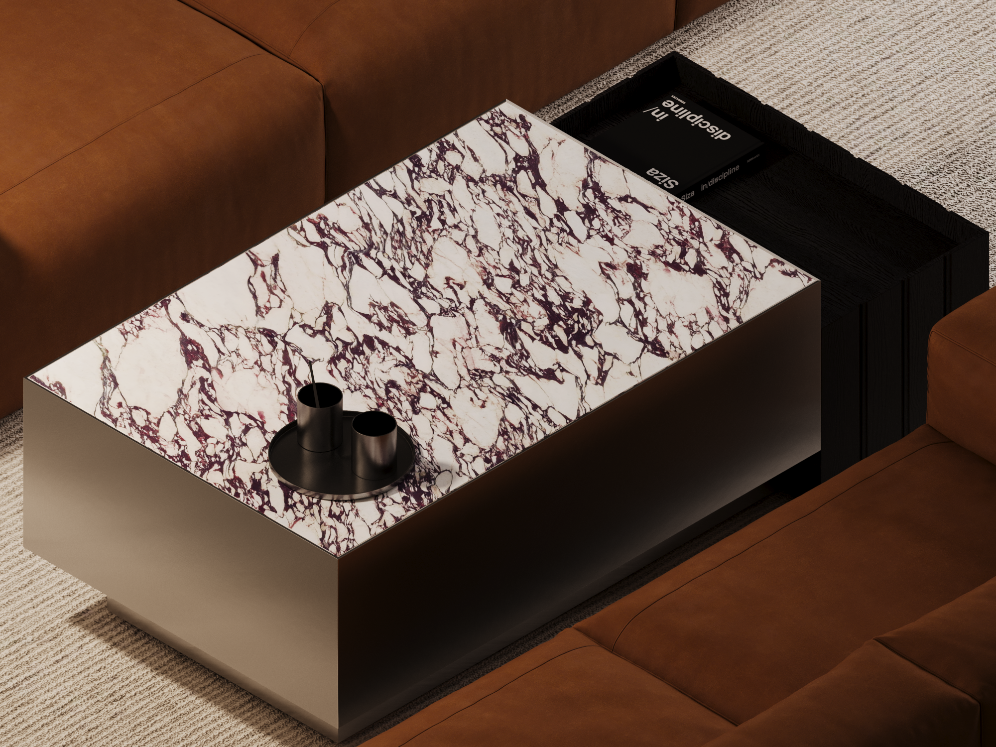 Журнальный стол | Дизайн-бюро SHAKUROV. 3d визуализатор интерьеров