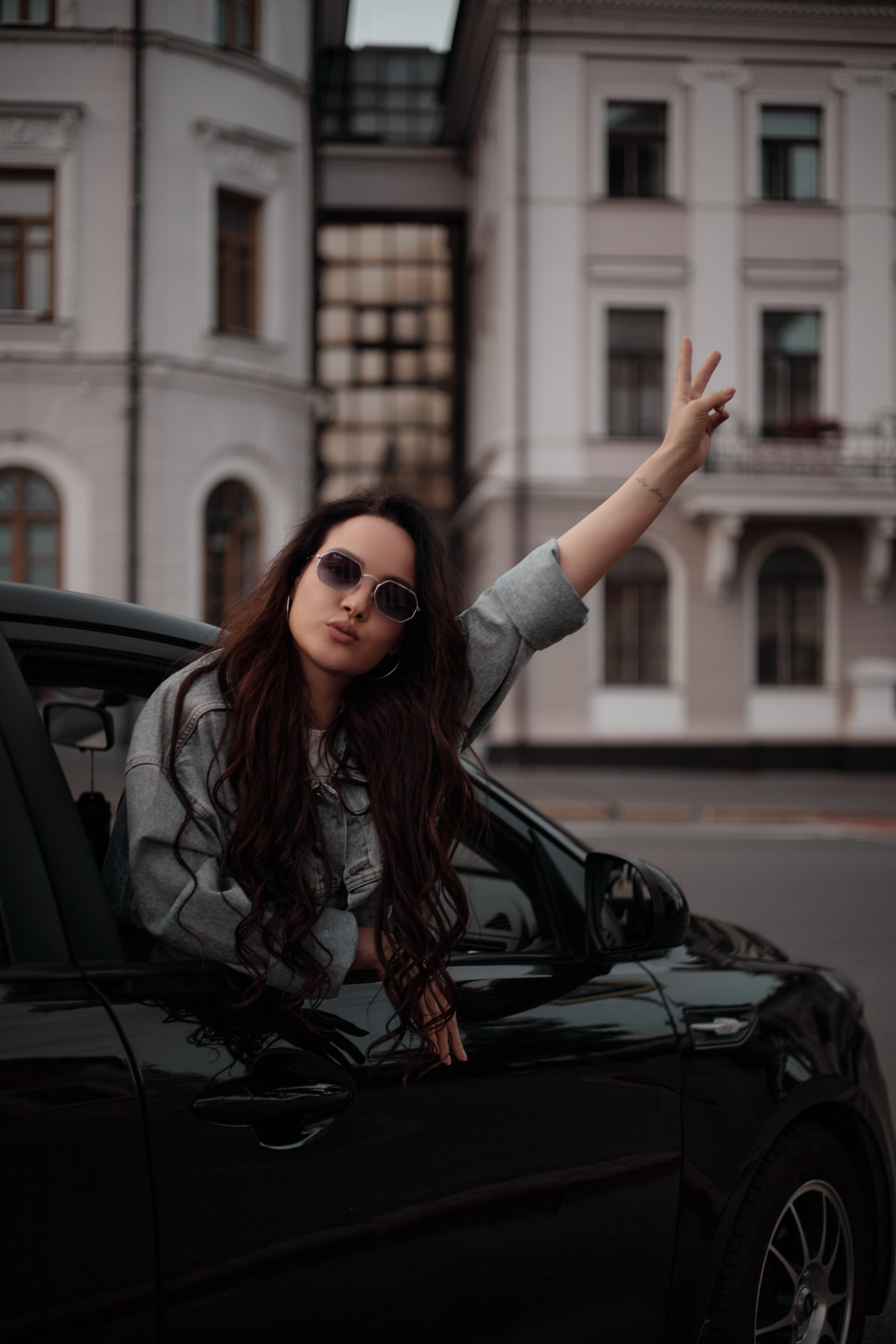 Регина и авто. Фотограф из Казани